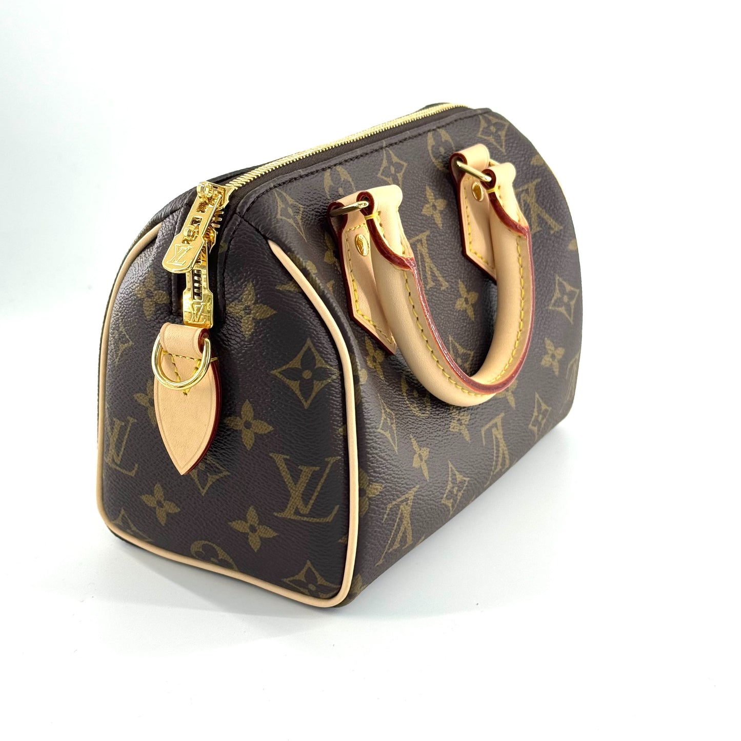 Louis Vuitton - Speedy 20 - Synthetic - Brown - (mini)