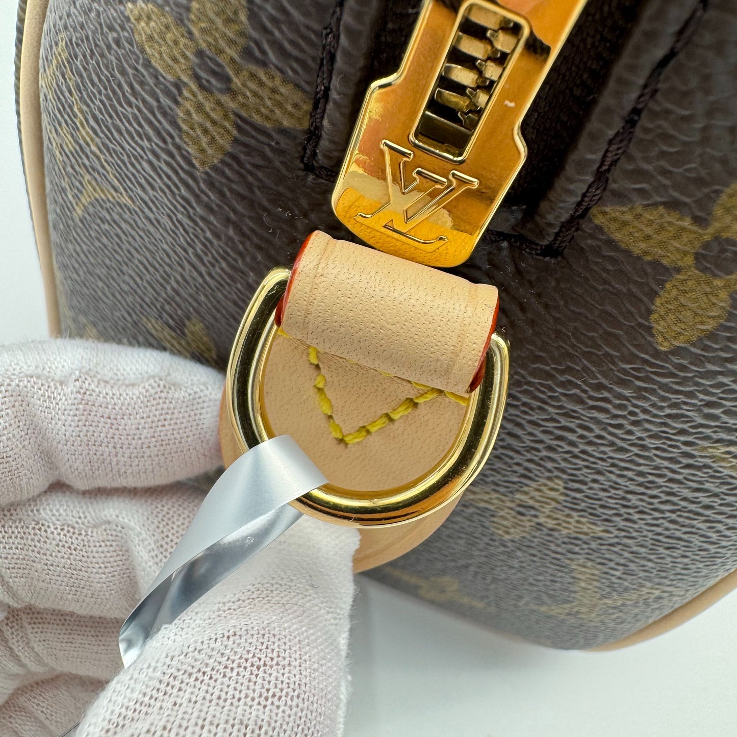 Louis Vuitton - Speedy 20 - Synthetic - Brown - (mini)