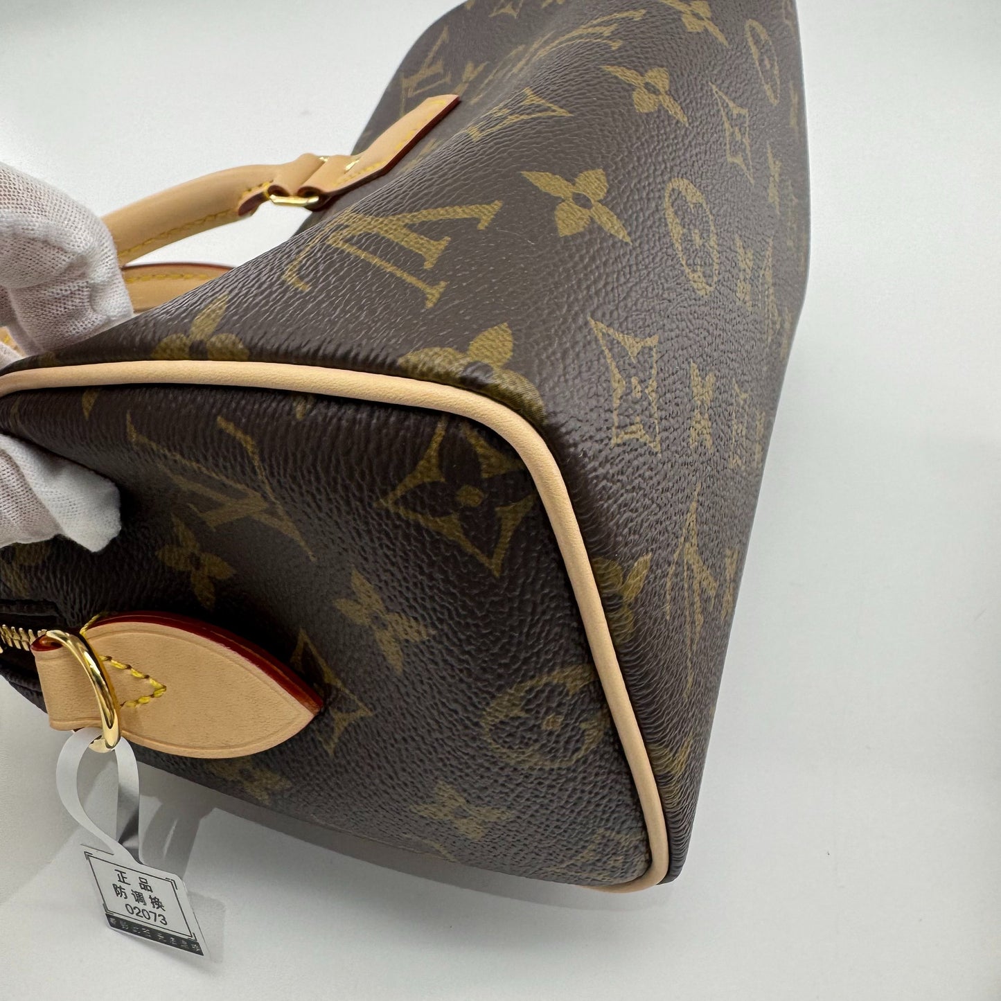 Louis Vuitton - Speedy 20 - Synthetic - Brown - (mini)