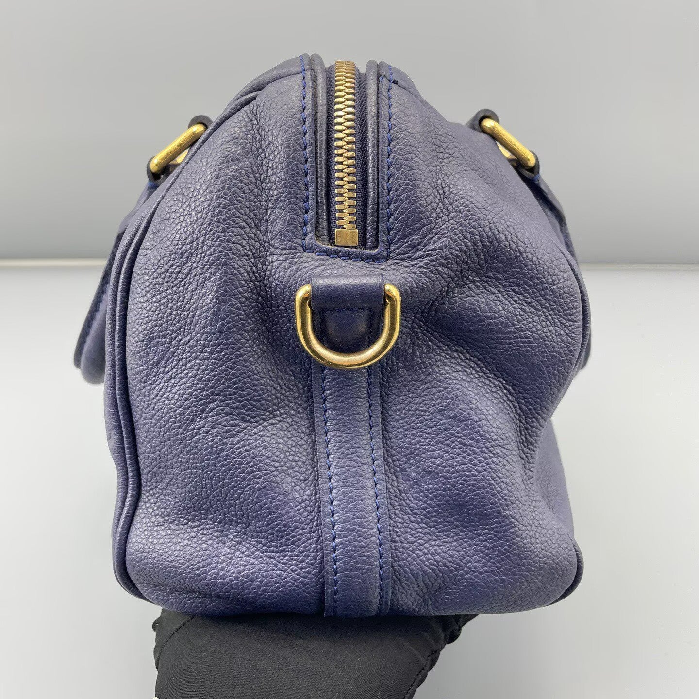 Louis Vuitton - Speedy 25 Bandoulière - Monogram Empreinte leather - Dark Blue - (Small)