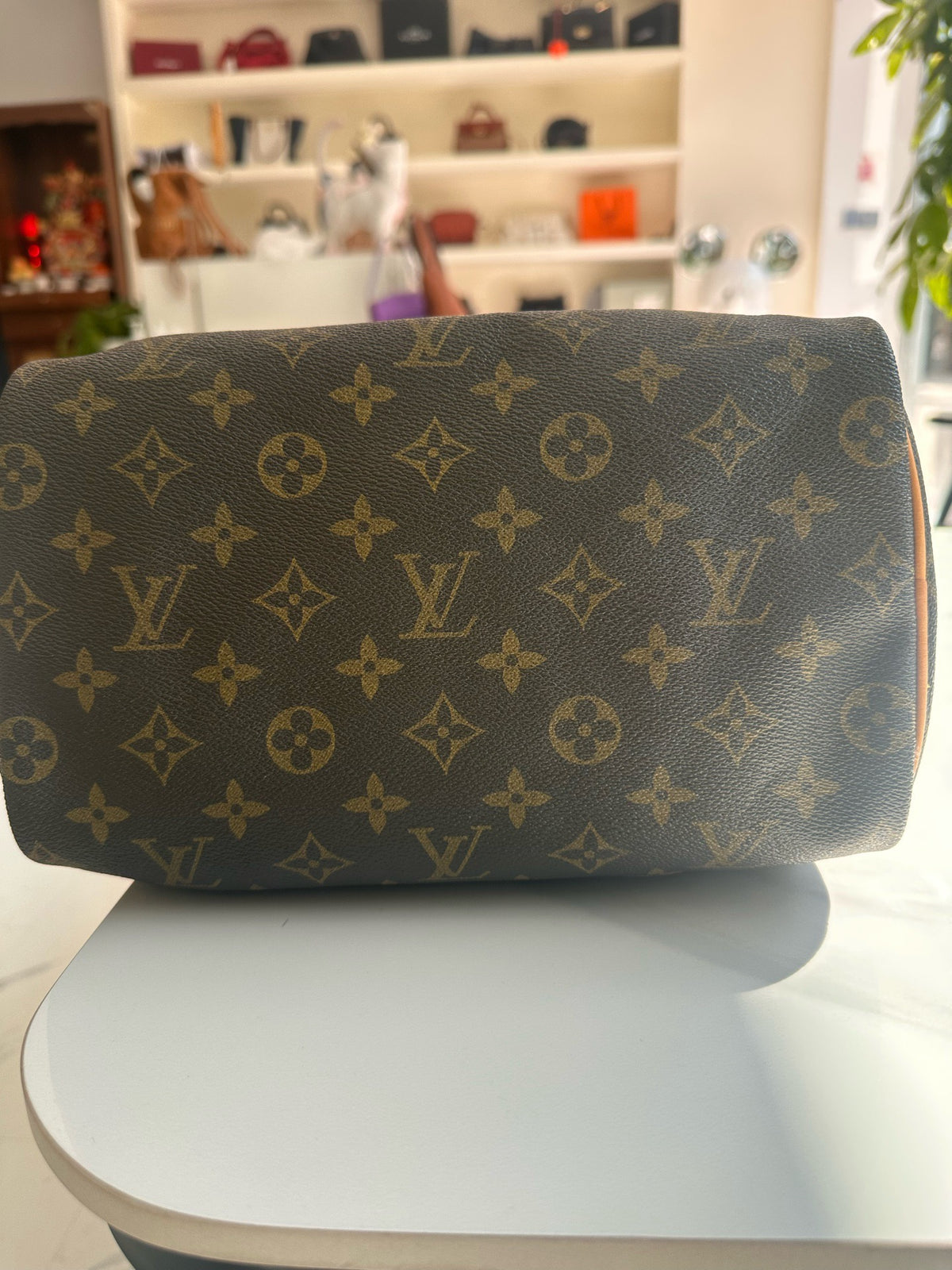 Louis Vuitton - Speedy 25 - Cloth - Black - (small)