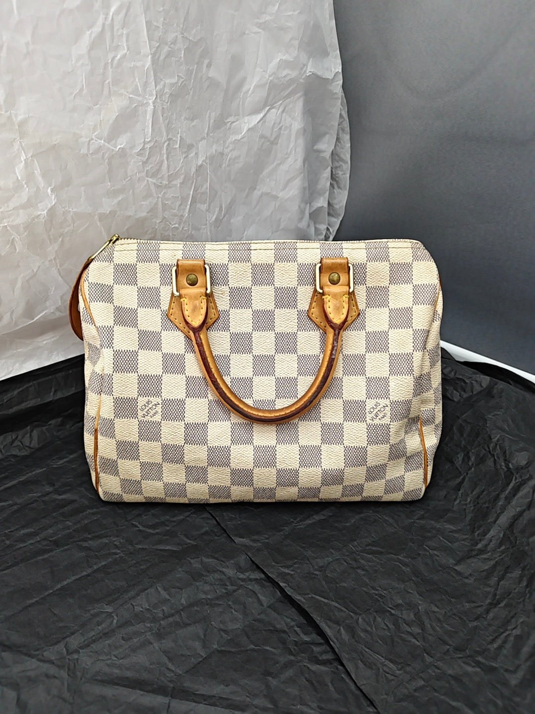 Louis Vuitton - Speedy 25 - Cloth - Brown - (25)