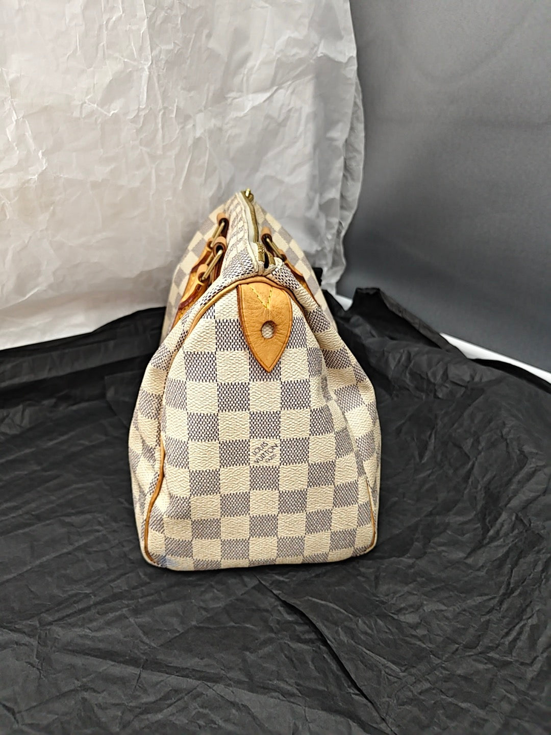 Louis Vuitton - Speedy 25 - Cloth - Brown - (25)