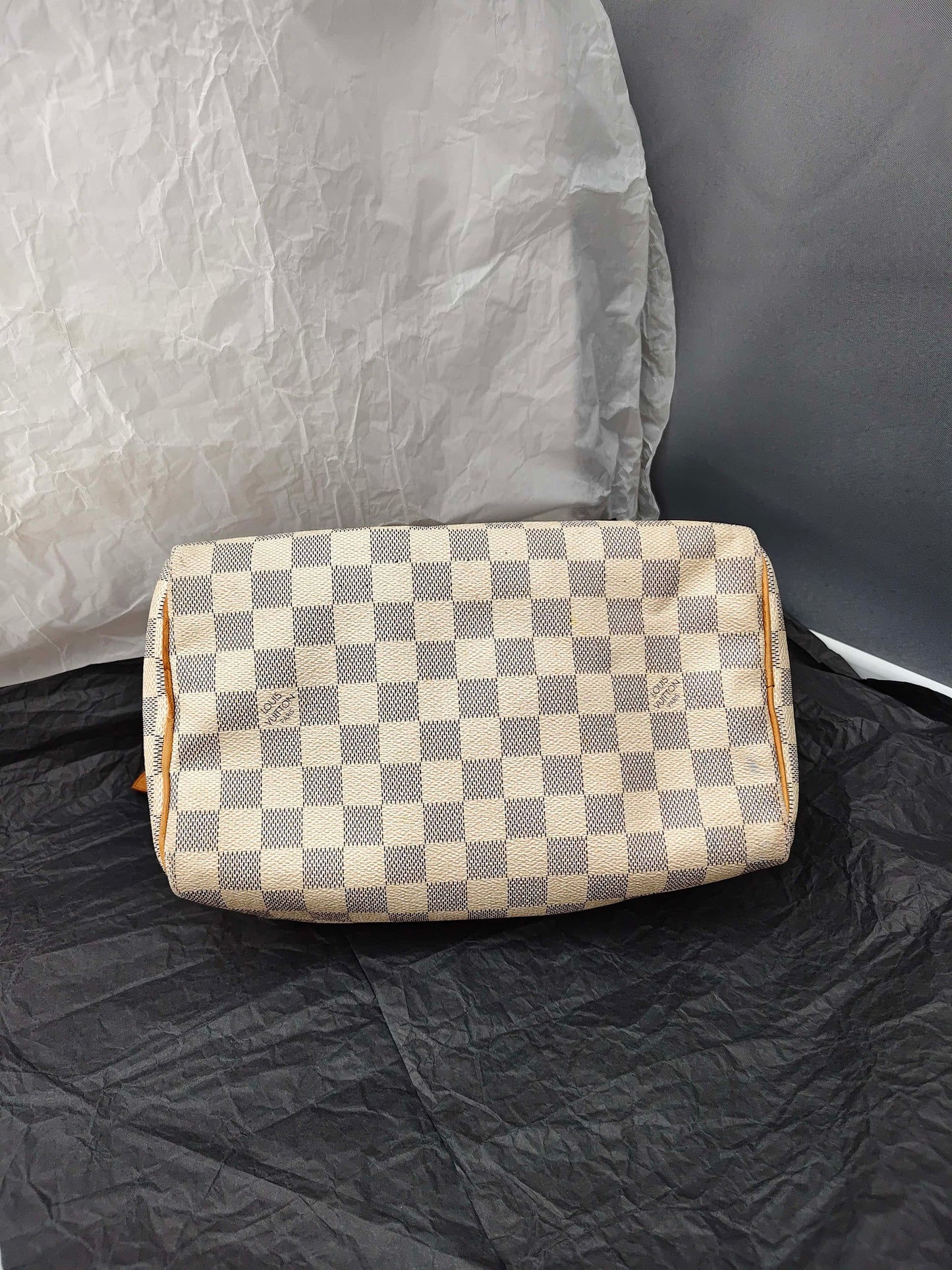Louis Vuitton - Speedy 25 - Cloth - Brown - (25)