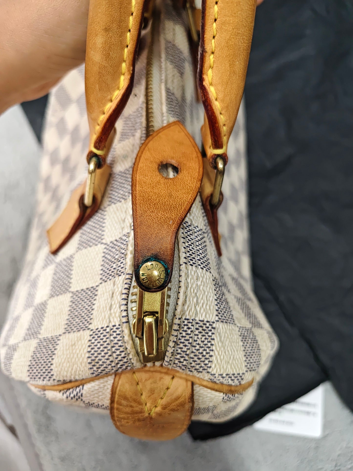 Louis Vuitton - Speedy 25 - Cloth - Brown - (25)