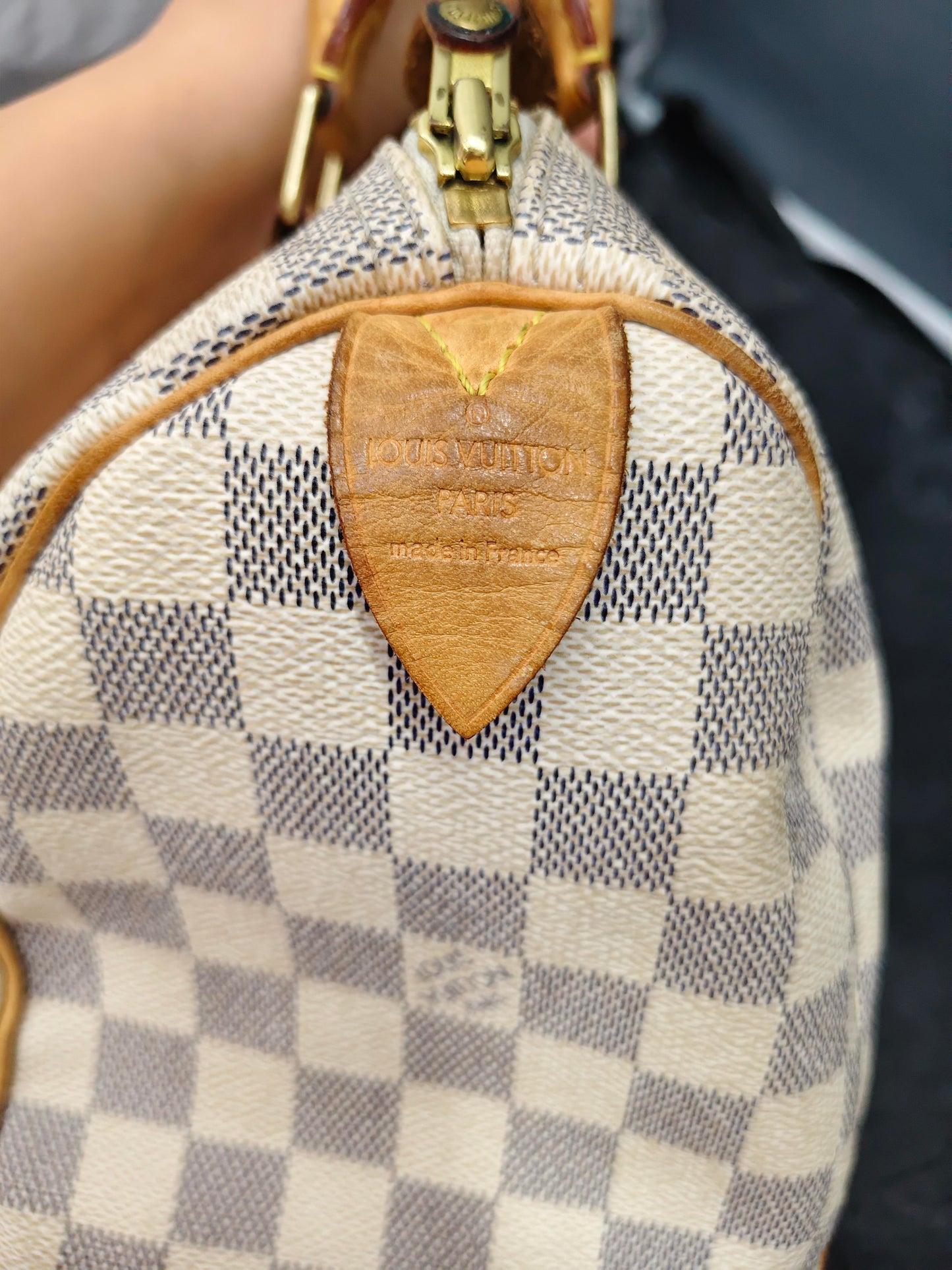 Louis Vuitton - Speedy 25 - Cloth - Brown - (25)