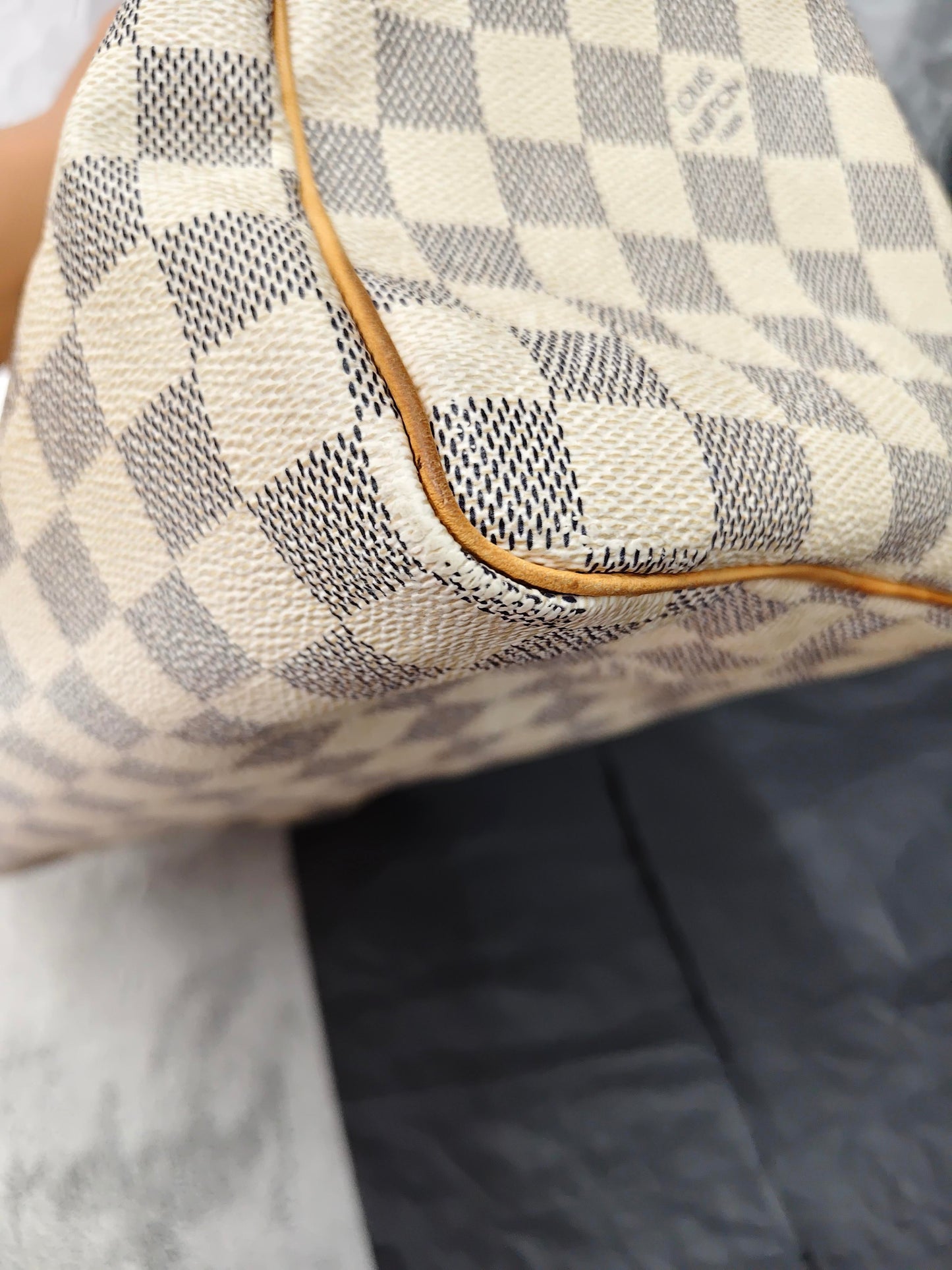 Louis Vuitton - Speedy 25 - Cloth - Brown - (25)