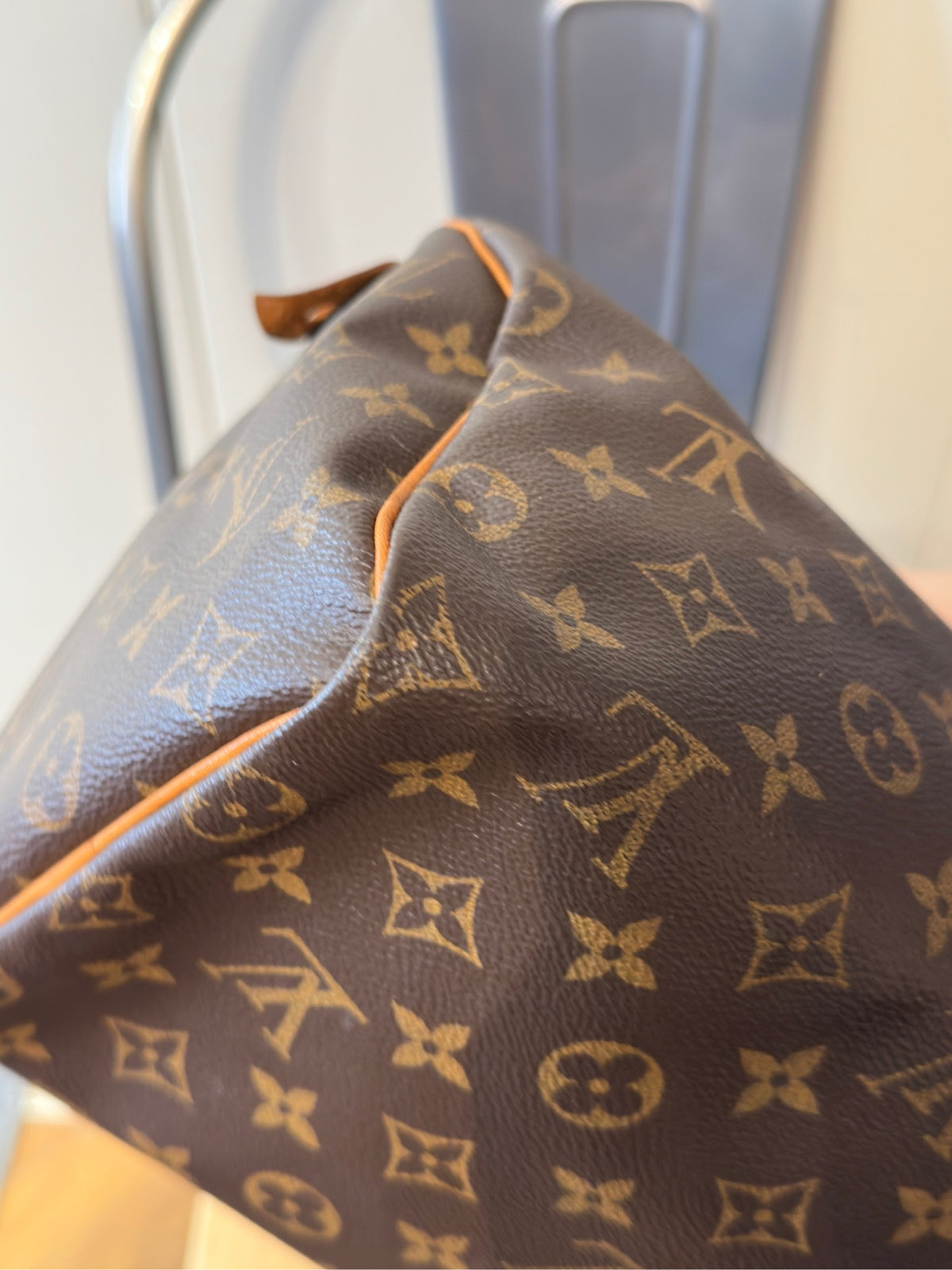 Louis Vuitton - Speedy 25 - Cloth - Brown - (small)
