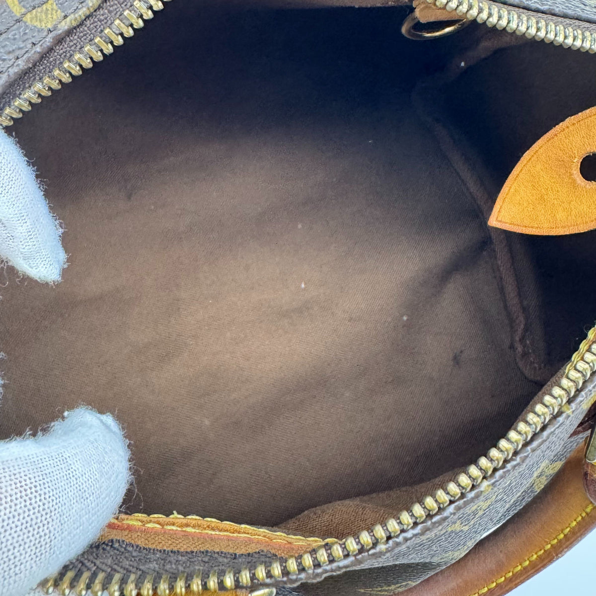 Louis Vuitton - Speedy 25 - Cloth - Brown - (small)