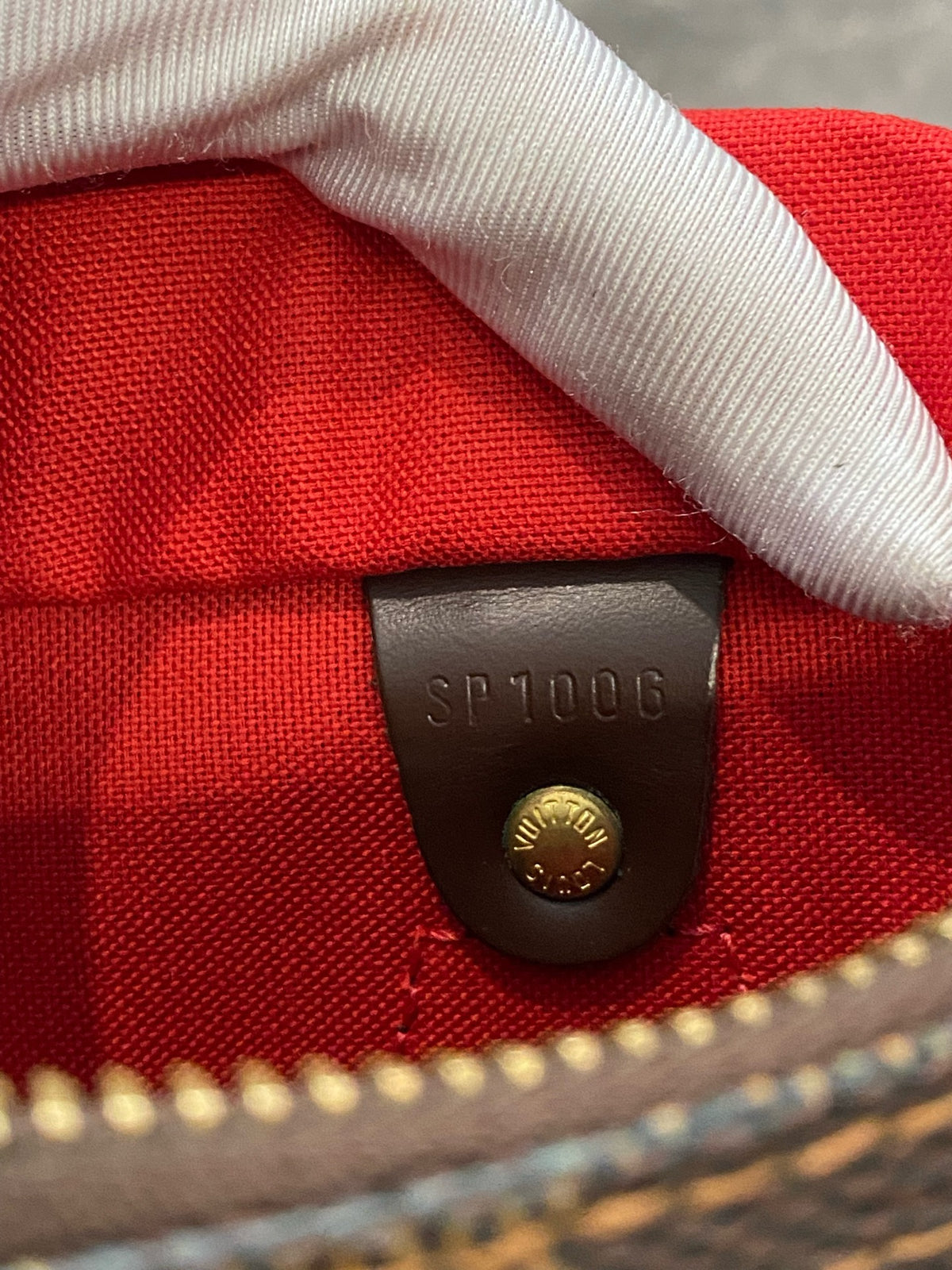 Louis Vuitton - Speedy 25 - Cloth - Brown - (small)