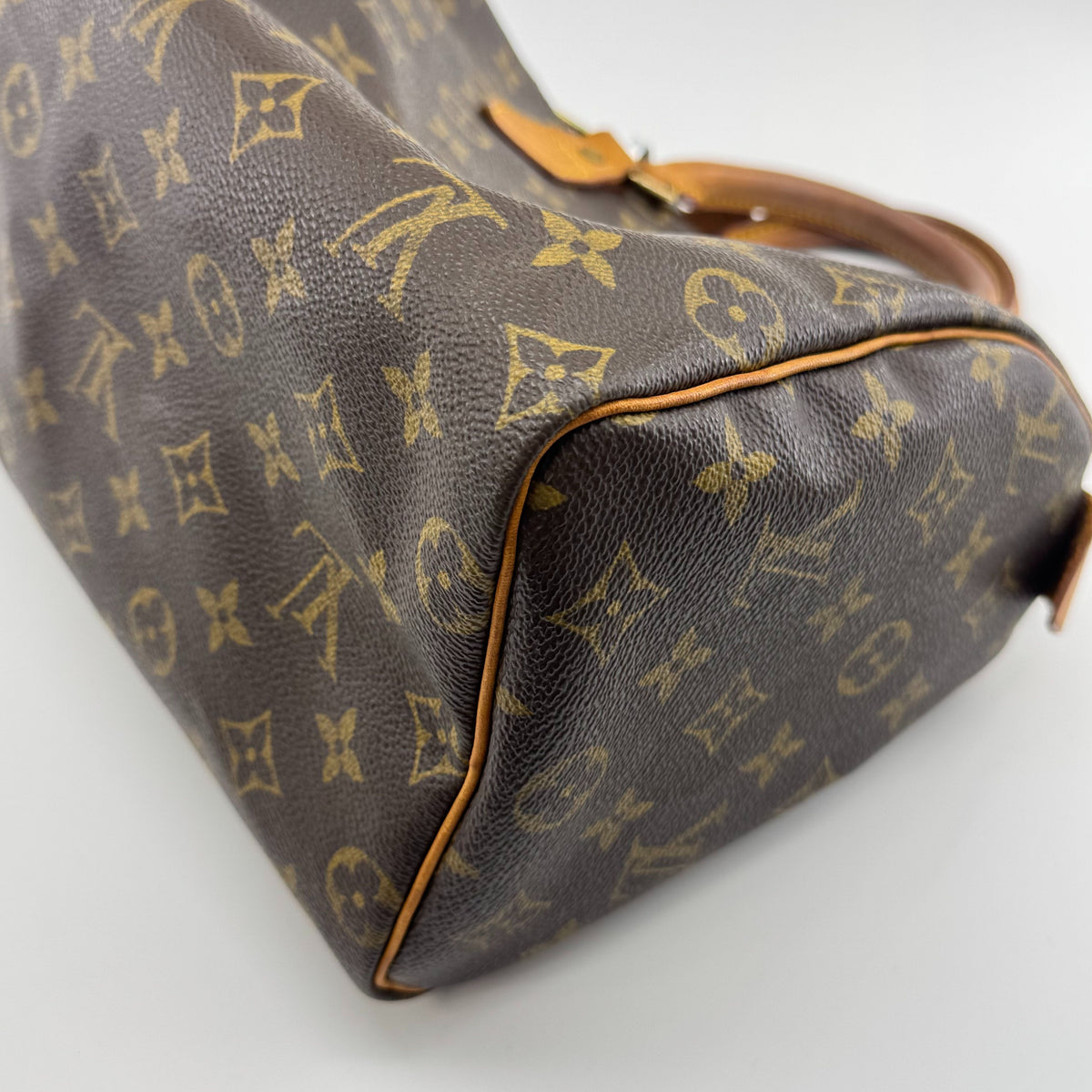 Louis Vuitton - Speedy 25 - Cloth - Brown - (small)