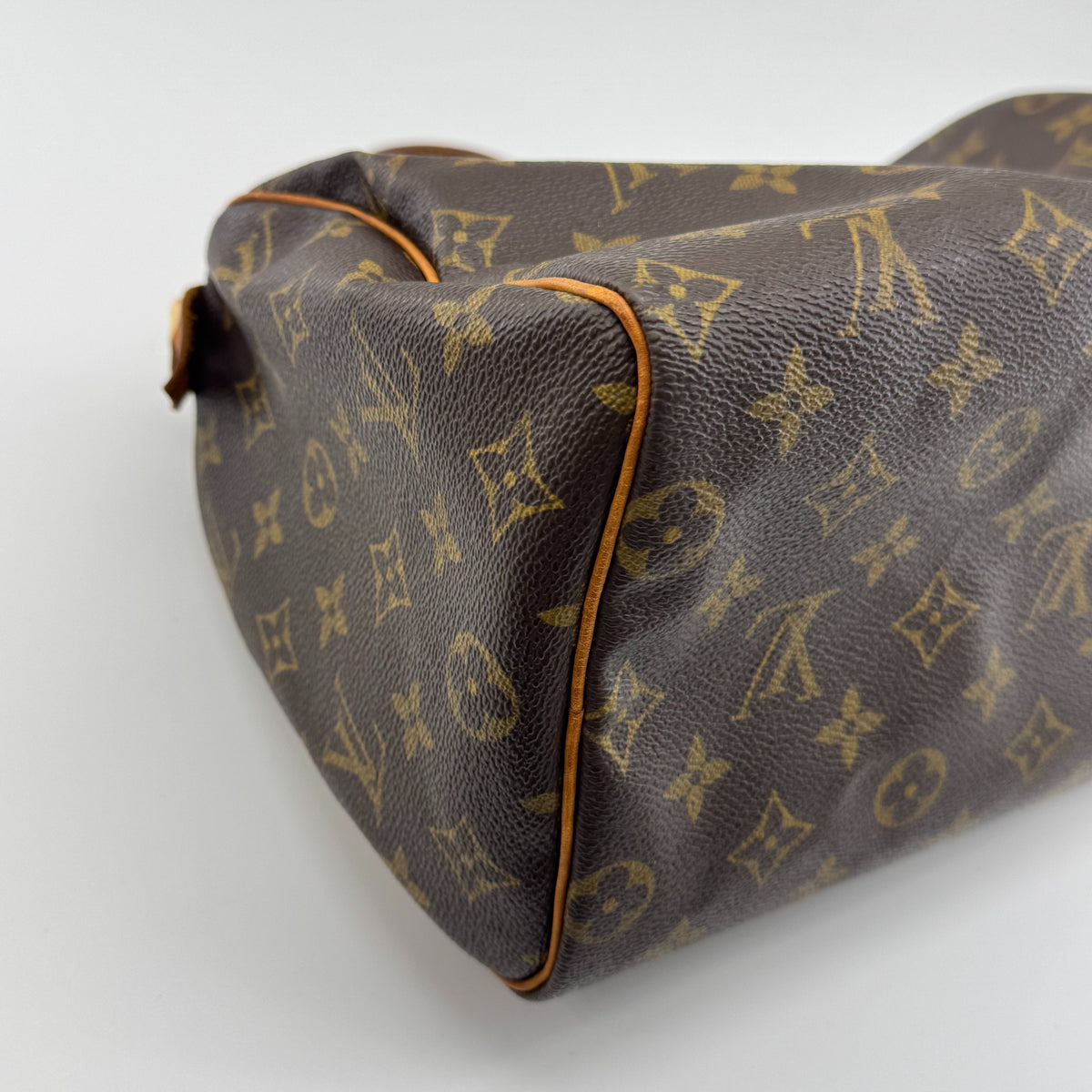 Louis Vuitton - Speedy 25 - Cloth - Brown - (small)