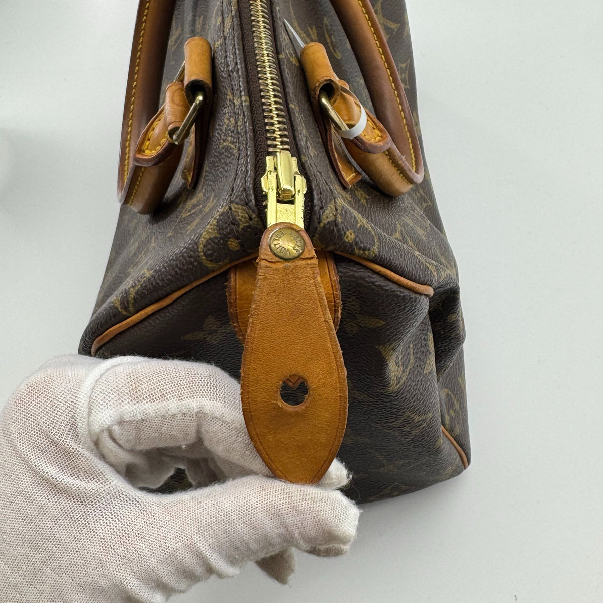 Louis Vuitton - Speedy 25 - Cloth - Brown - (small)