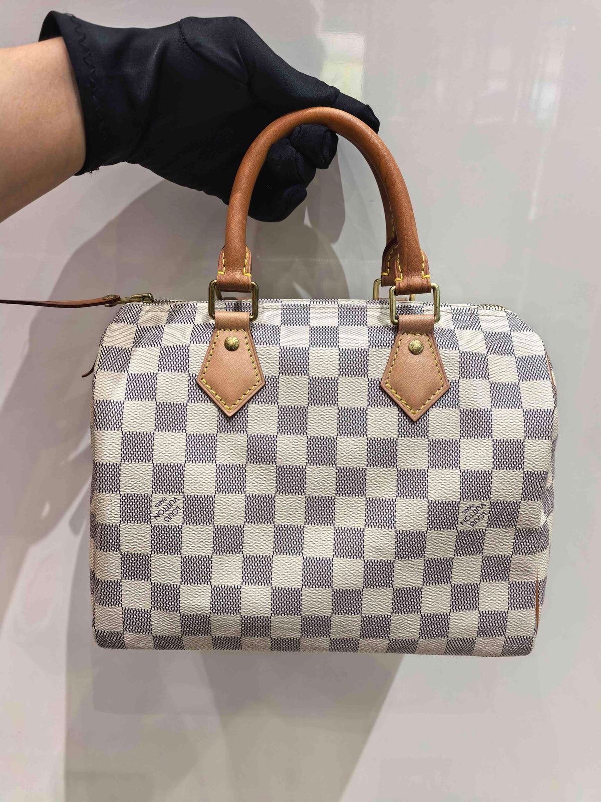 Louis Vuitton - Speedy 25 - Cloth - White - (small)