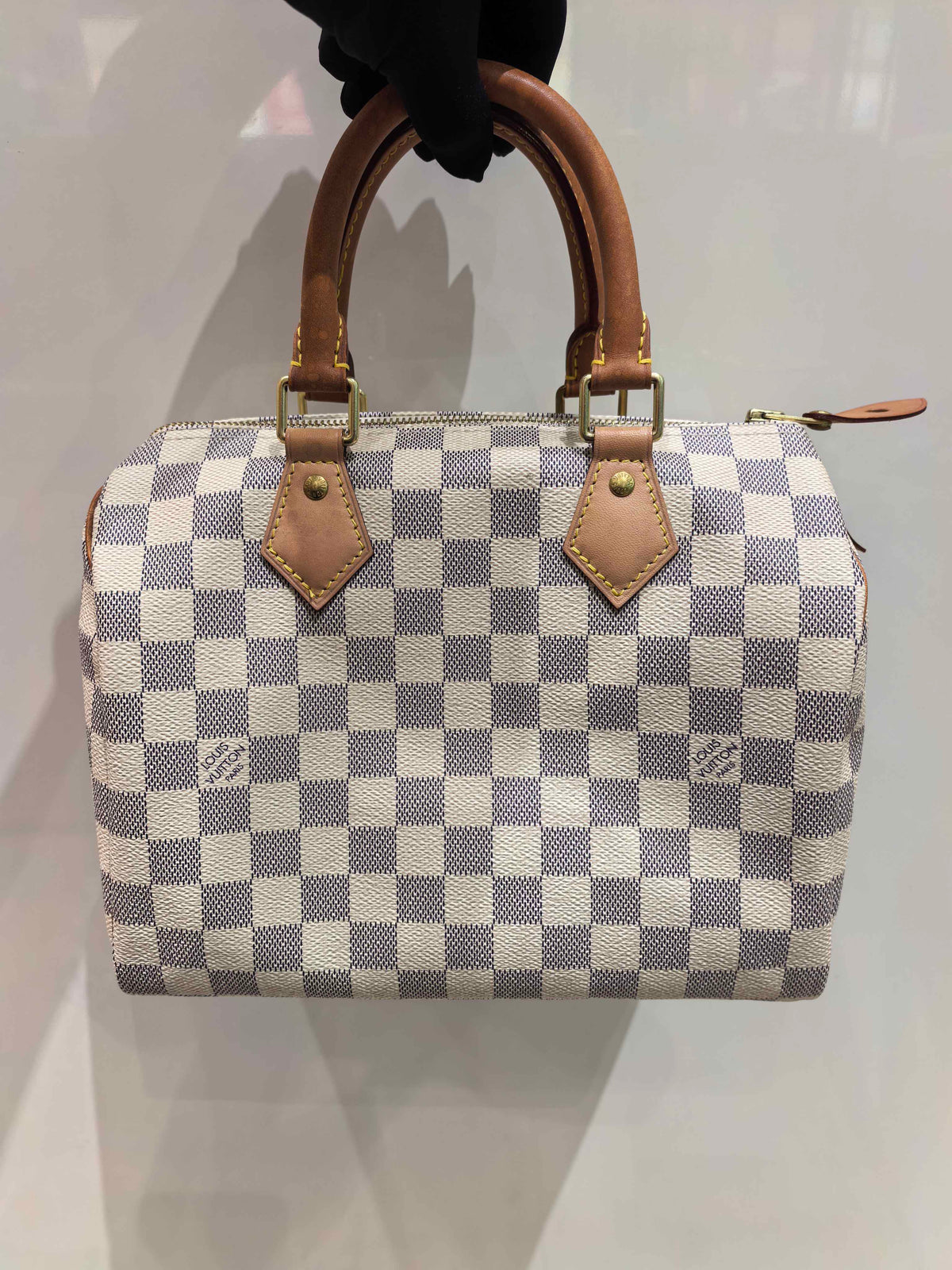 Louis Vuitton - Speedy 25 - Cloth - White - (small)