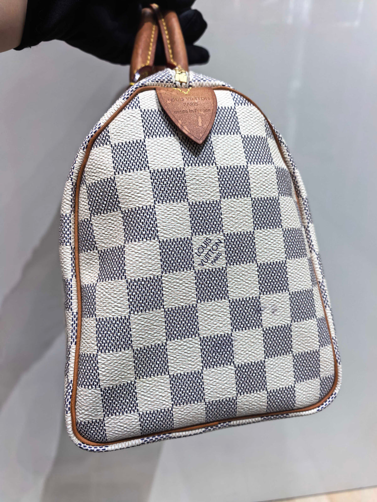 Louis Vuitton - Speedy 25 - Cloth - White - (small)