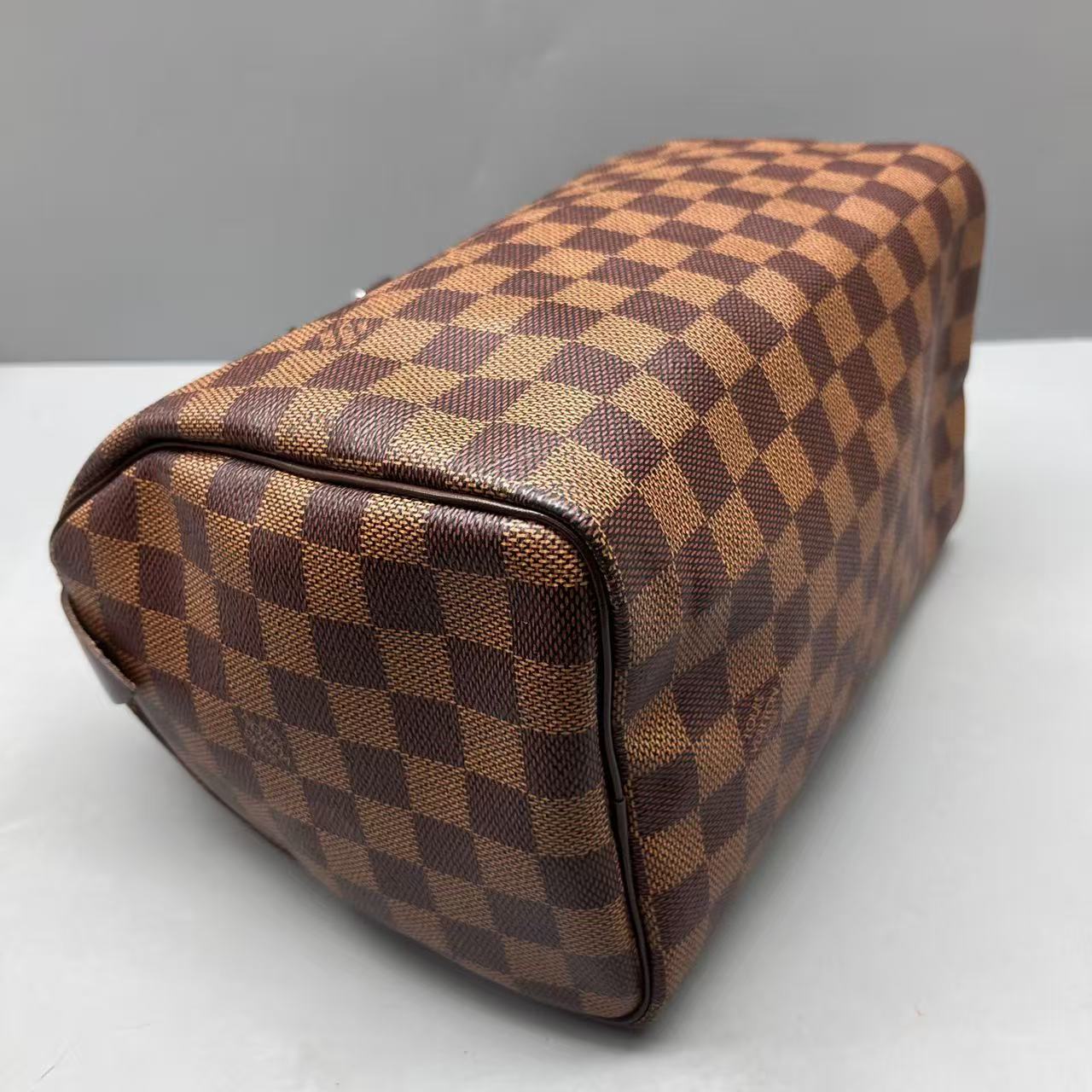 Louis Vuitton - Speedy 25 - Coated canvas with leather trim - Brown - (Small)