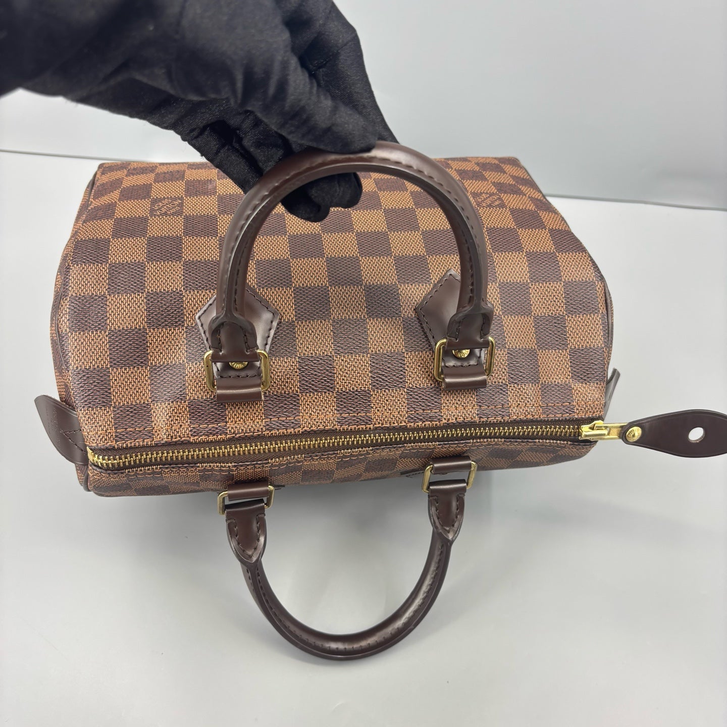 Louis Vuitton - Speedy 25 - Leather - Brown - (25)