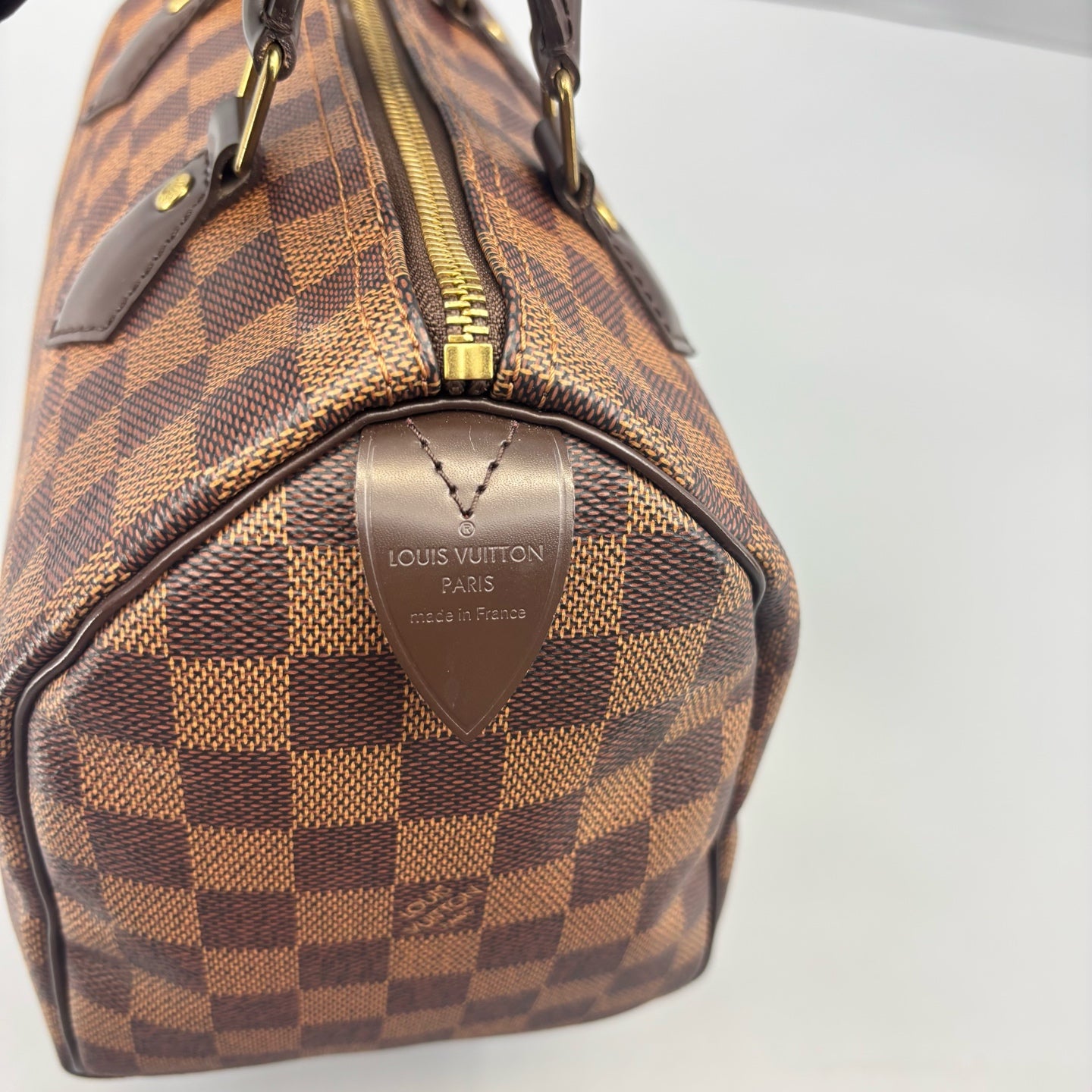 Louis Vuitton - Speedy 25 - Leather - Brown - (25)