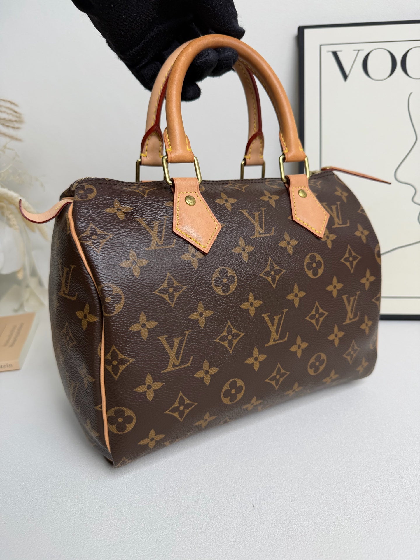 Louis Vuitton - Speedy 25 - Leather - Brown - (medium)