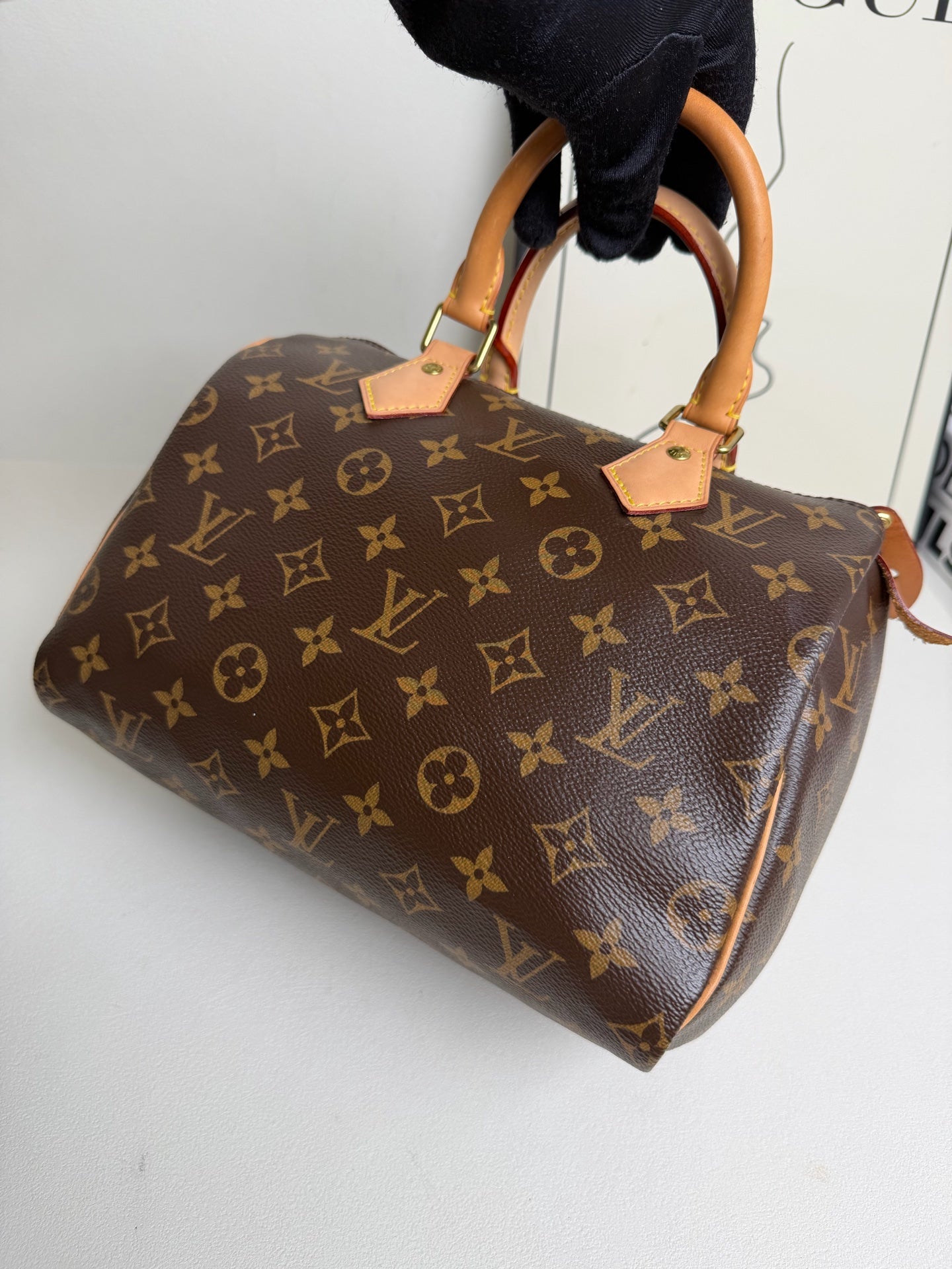 Louis Vuitton - Speedy 25 - Leather - Brown - (medium)