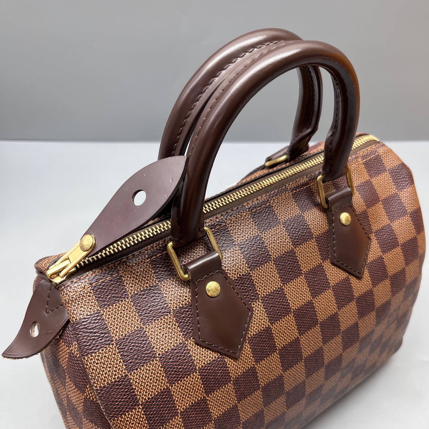 Louis Vuitton - Speedy 25 - Leather - Brown - (mini)