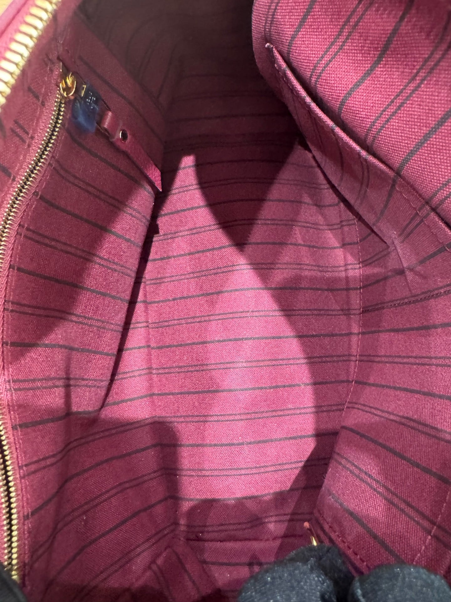 Louis Vuitton - Speedy 25 - Leather - Burgundy - (medium)