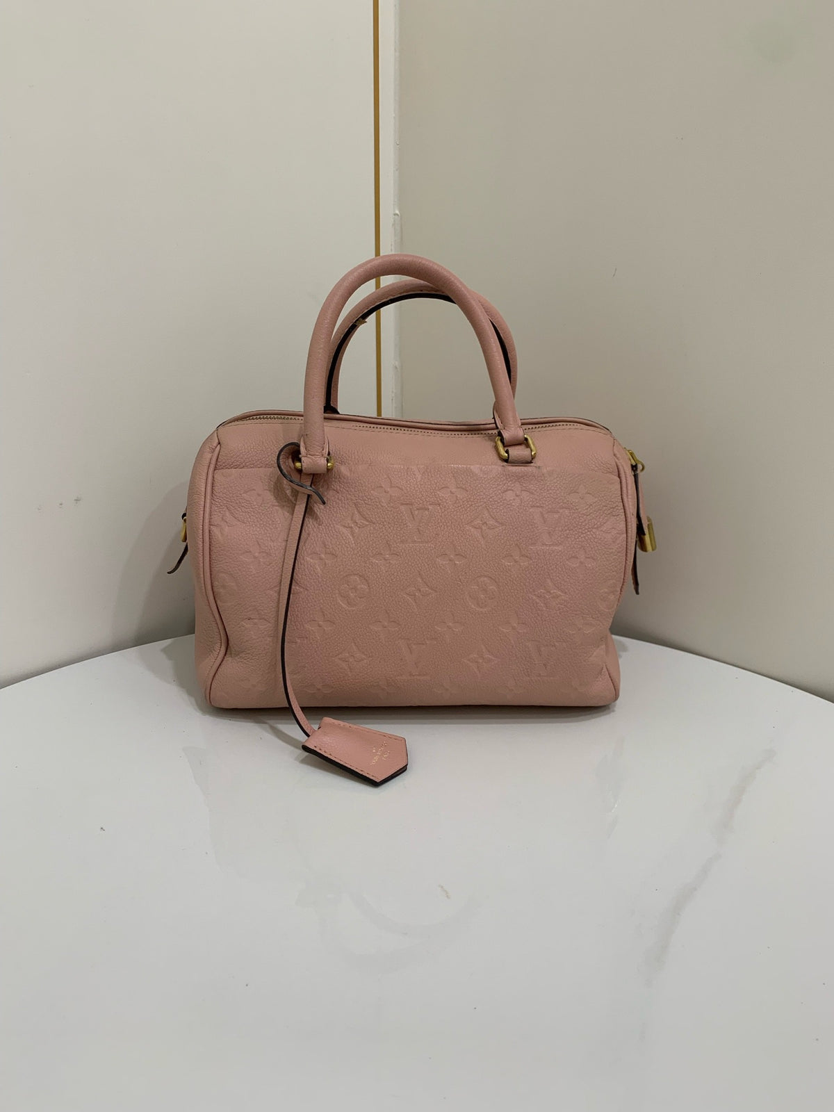 Louis Vuitton - Speedy 25 - Leather - Pink - (small)