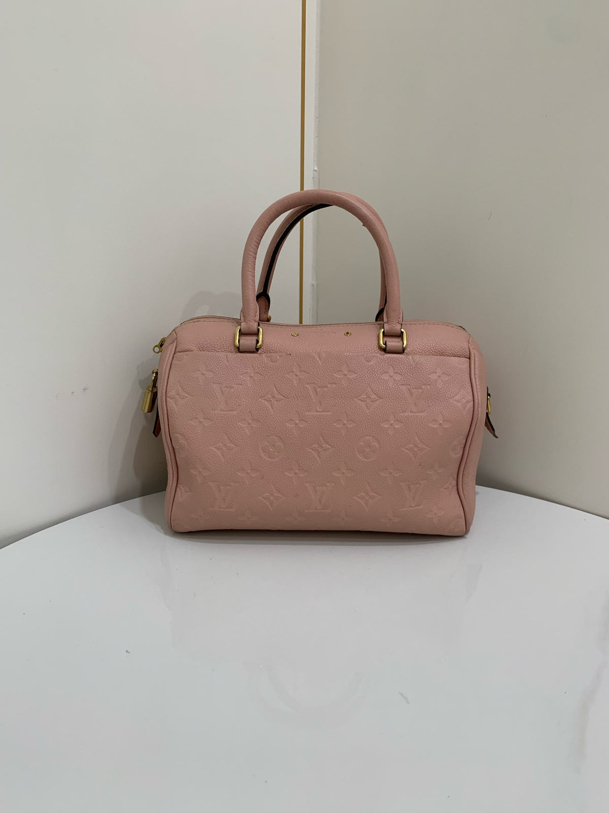 Louis Vuitton - Speedy 25 - Leather - Pink - (small)