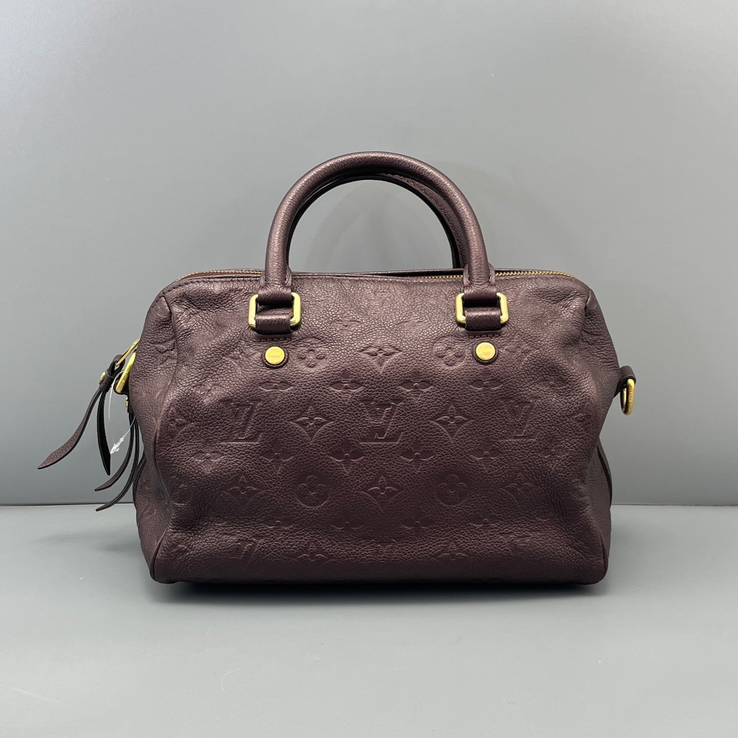 Louis Vuitton - Speedy 25 - Leather - Purple - (25)