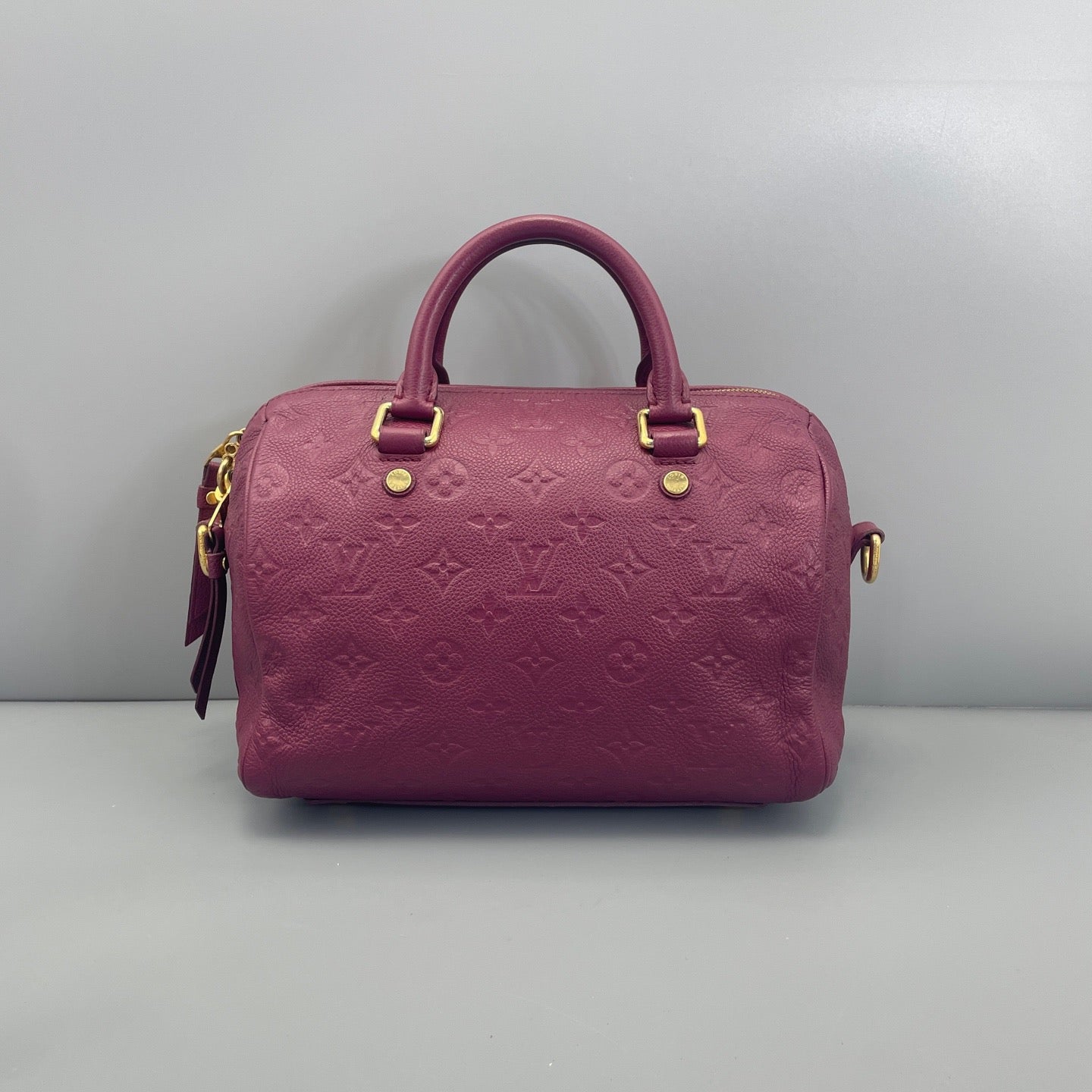 Louis Vuitton - Speedy 25 - Leather - Purple - (25)