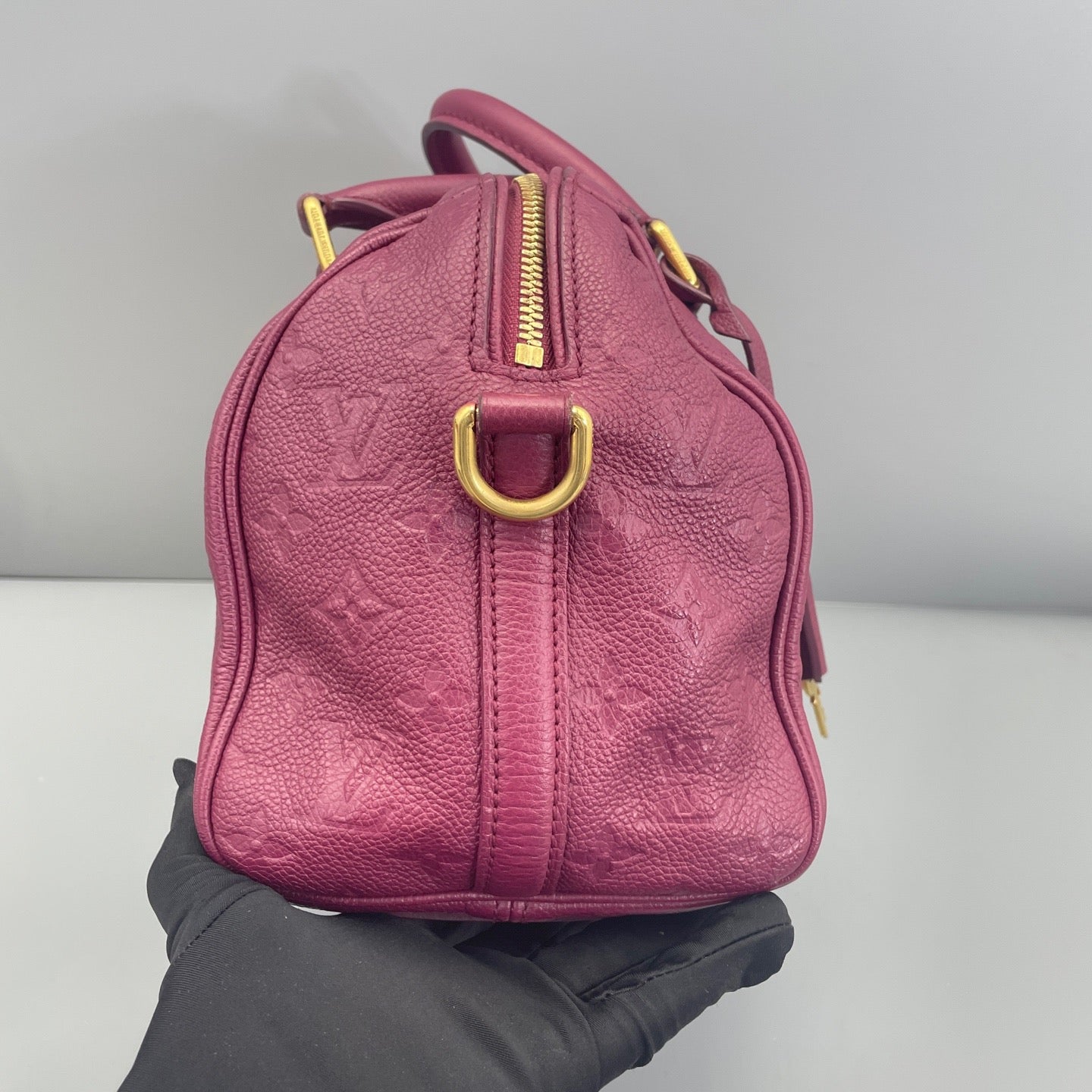 Louis Vuitton - Speedy 25 - Leather - Purple - (25)