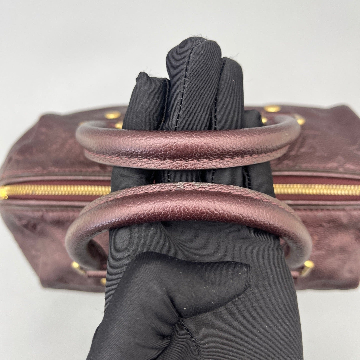 Louis Vuitton - Speedy 25 - Leather - Purple - (25)