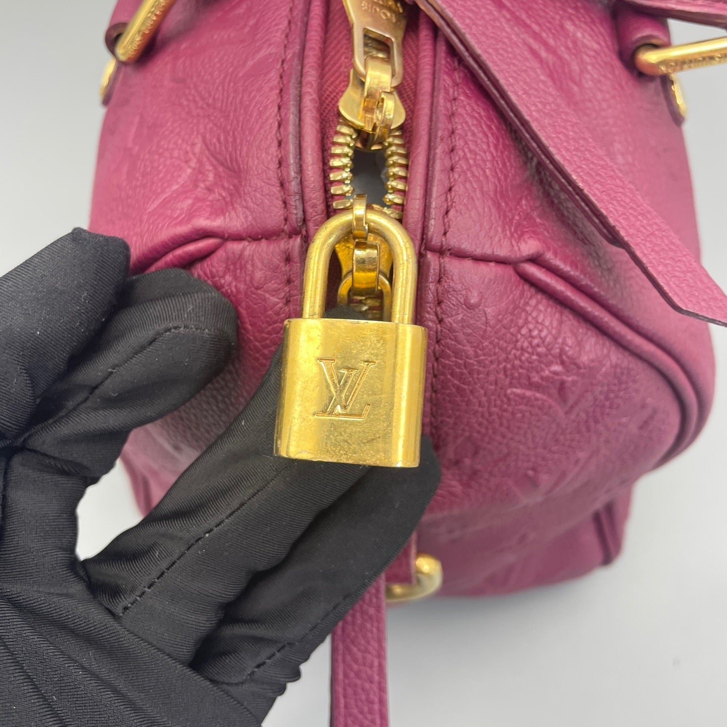 Louis Vuitton - Speedy 25 - Leather - Purple - (25)