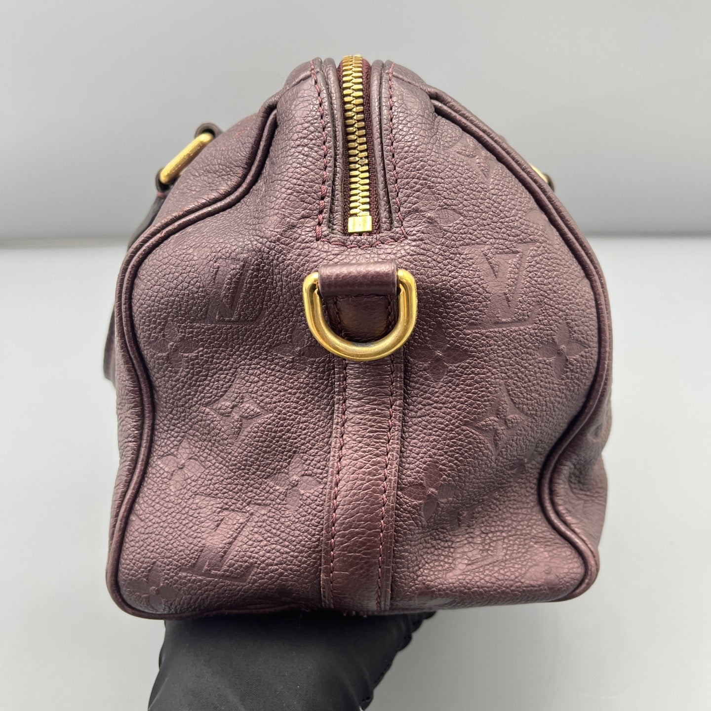 Louis Vuitton - Speedy 25 - Leather - Purple - (25)