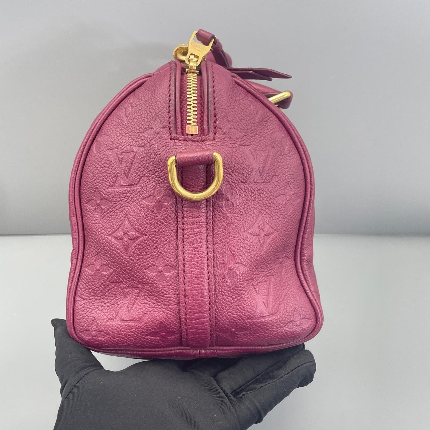 Louis Vuitton - Speedy 25 - Leather - Purple - (25)