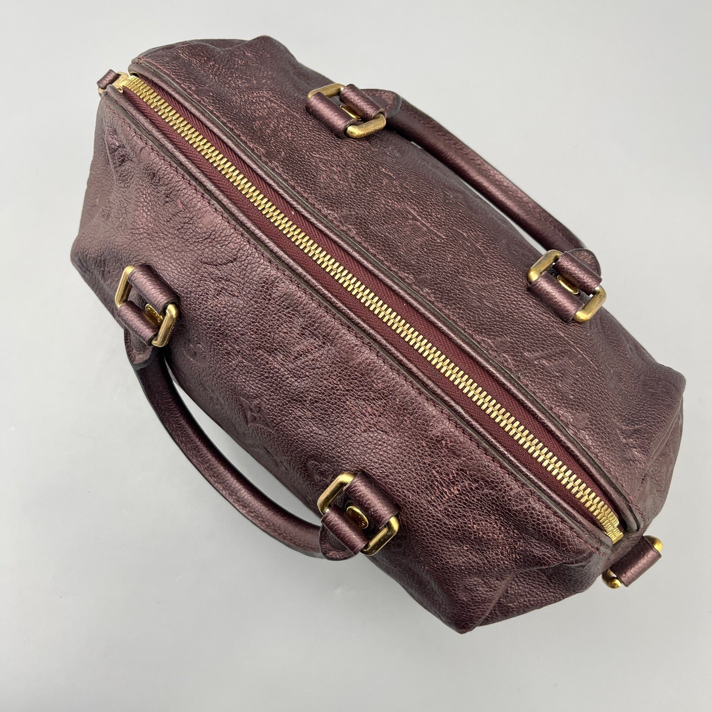 Louis Vuitton - Speedy 25 - Leather - Purple - (25)