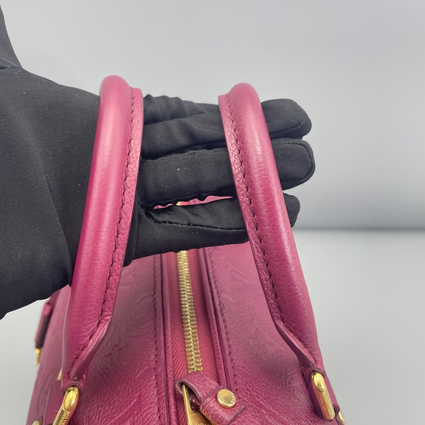 Louis Vuitton - Speedy 25 - Leather - Purple - (25)