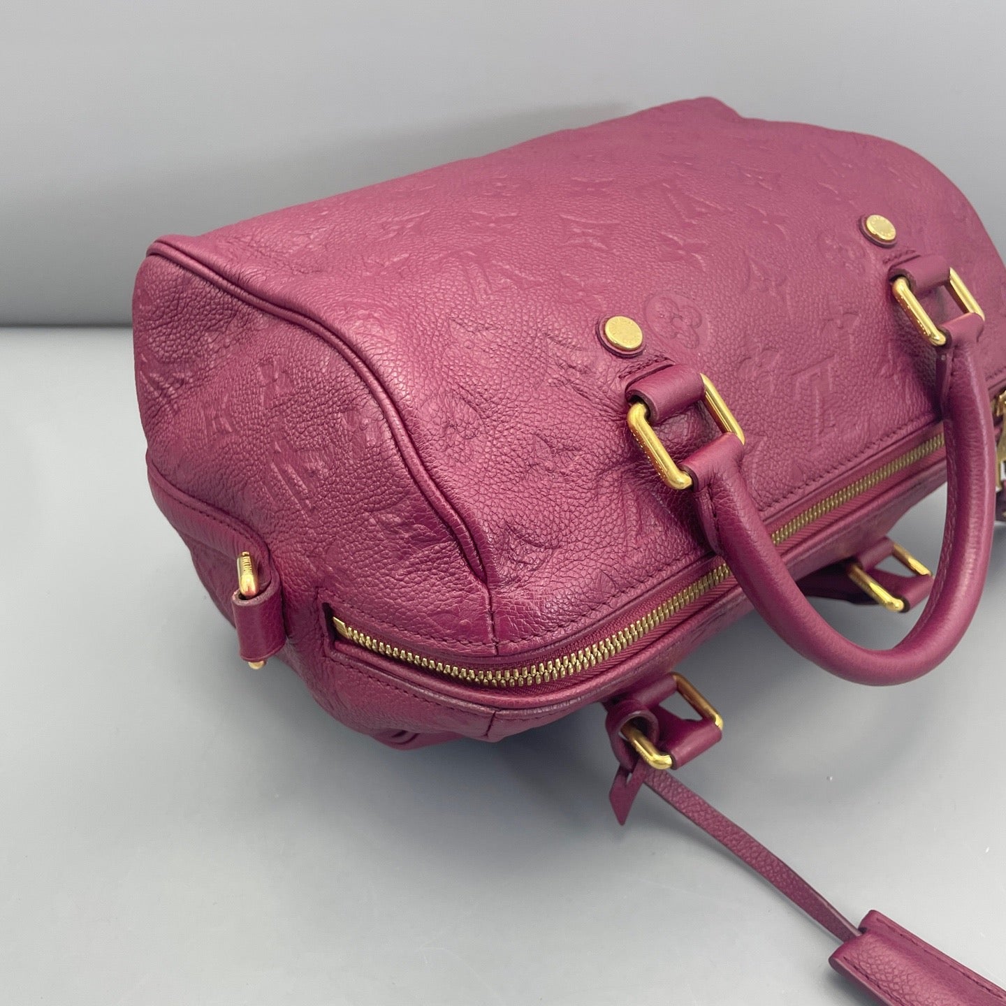 Louis Vuitton - Speedy 25 - Leather - Purple - (25)