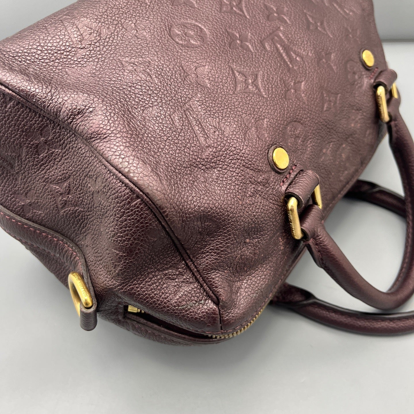 Louis Vuitton - Speedy 25 - Leather - Purple - (25)
