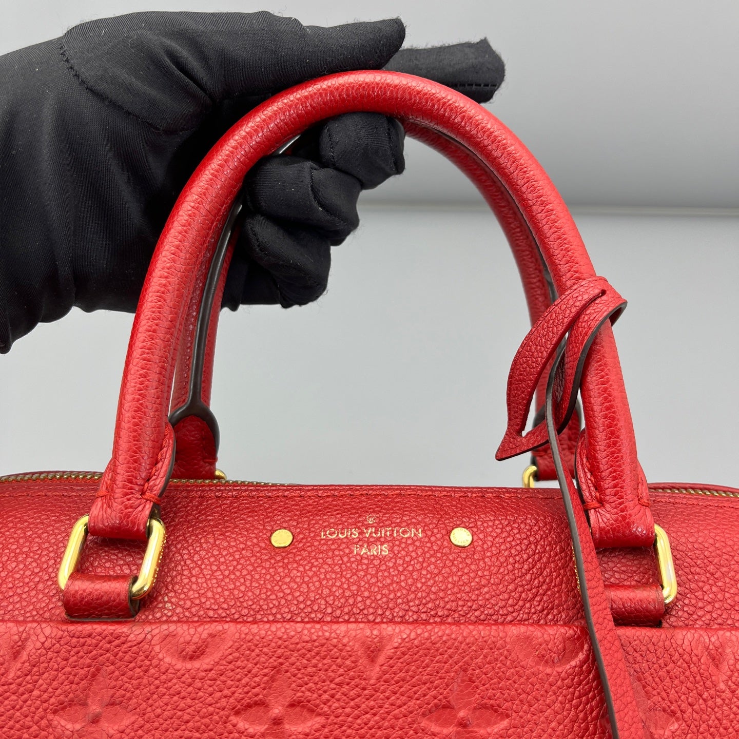 Louis Vuitton - Speedy 25 - Leather - Red - (Medium)