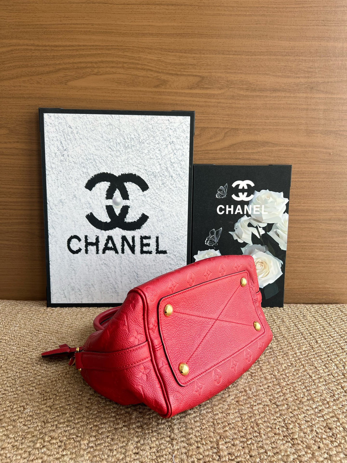 Louis Vuitton - Speedy 25 - Leather - Red - (Small)