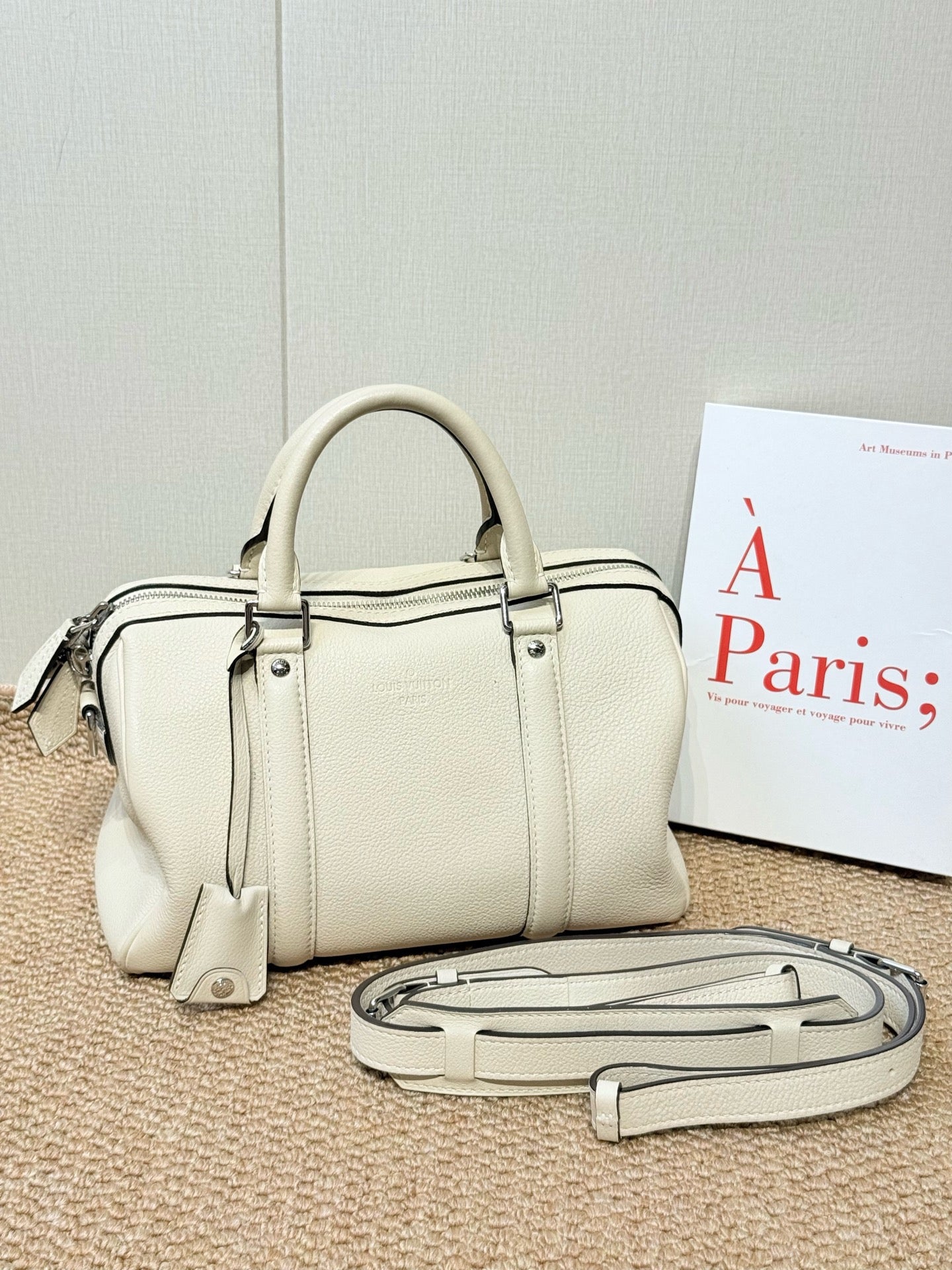 Louis Vuitton - Speedy 25 - Leather - White - (25)