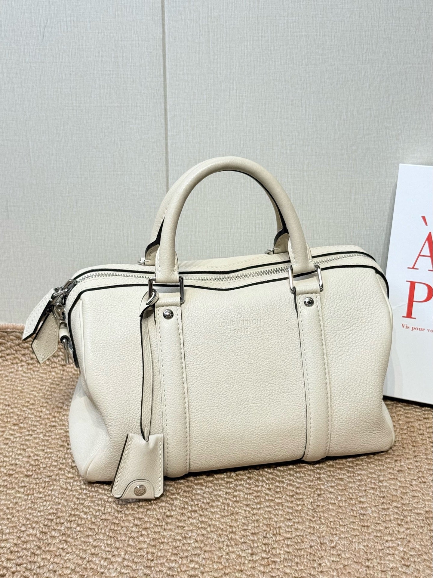 Louis Vuitton - Speedy 25 - Leather - White - (25)