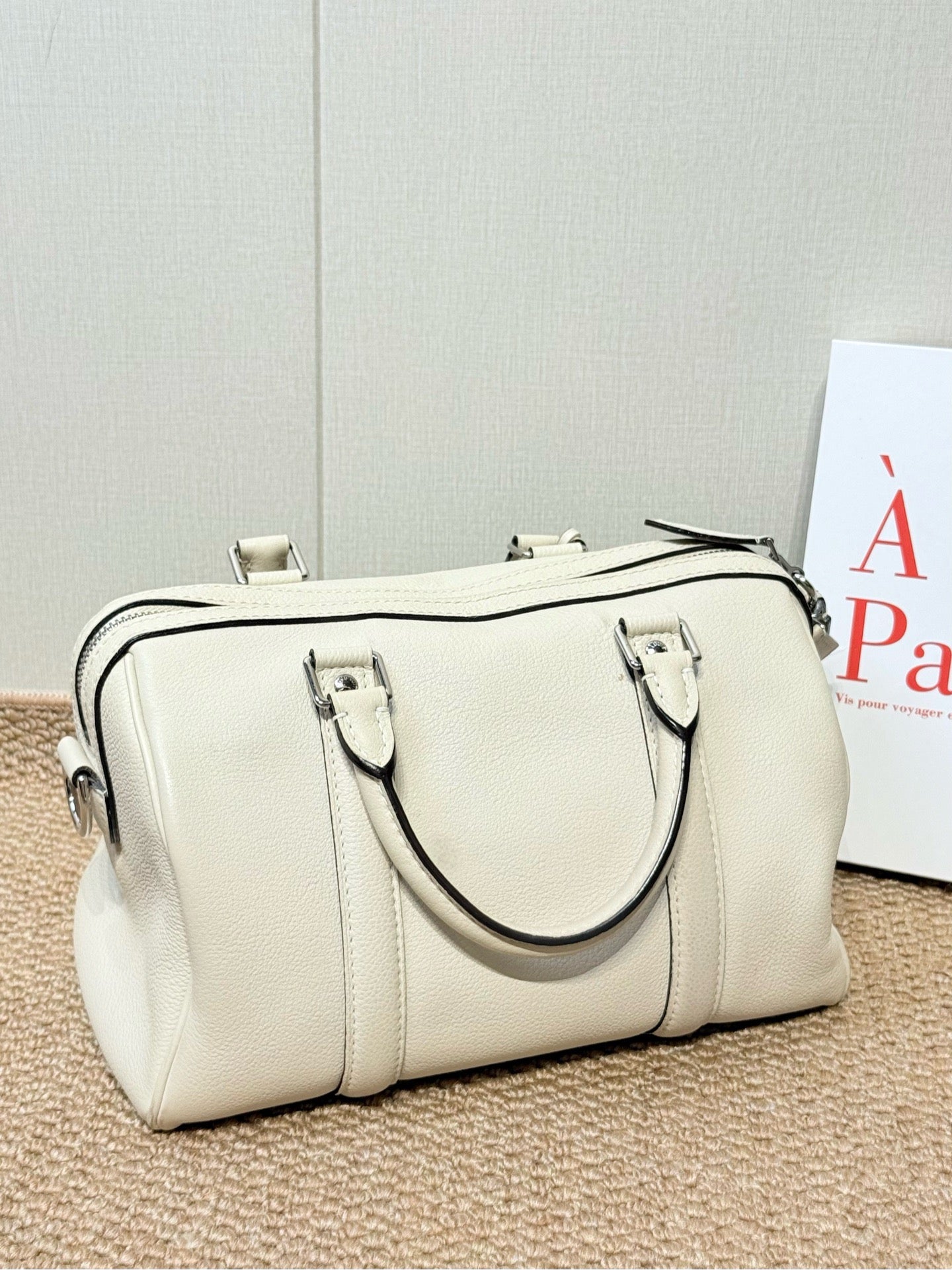 Louis Vuitton - Speedy 25 - Leather - White - (25)