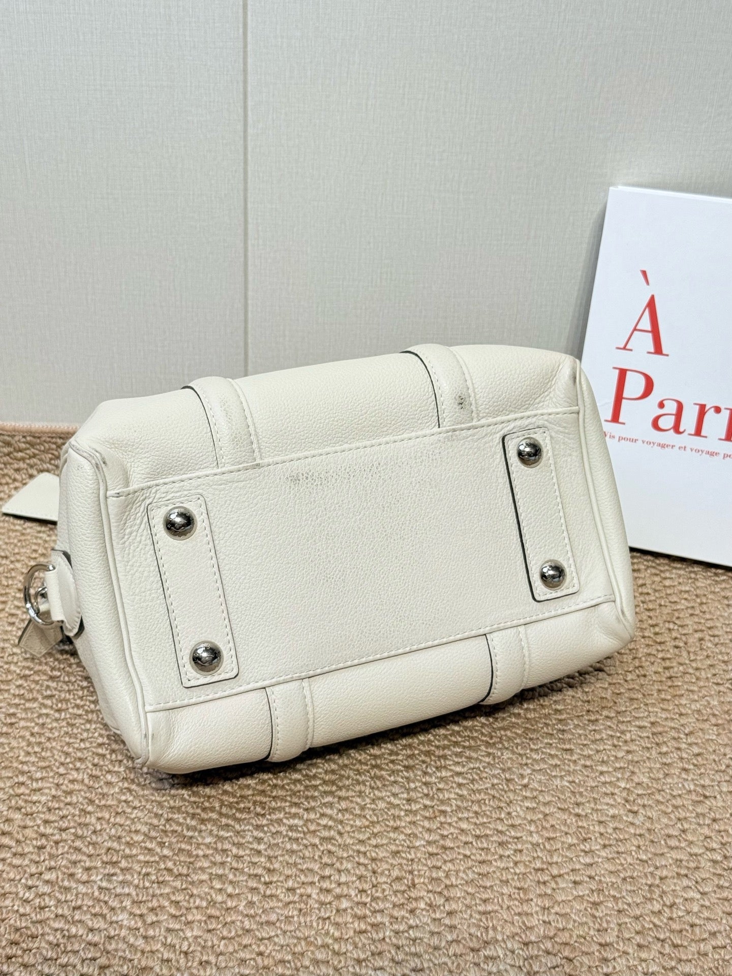 Louis Vuitton - Speedy 25 - Leather - White - (25)