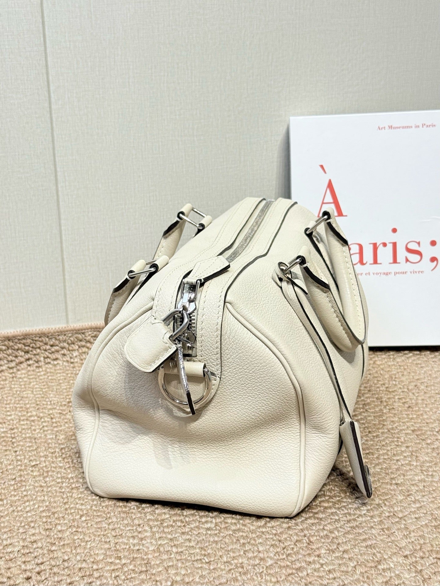 Louis Vuitton - Speedy 25 - Leather - White - (25)