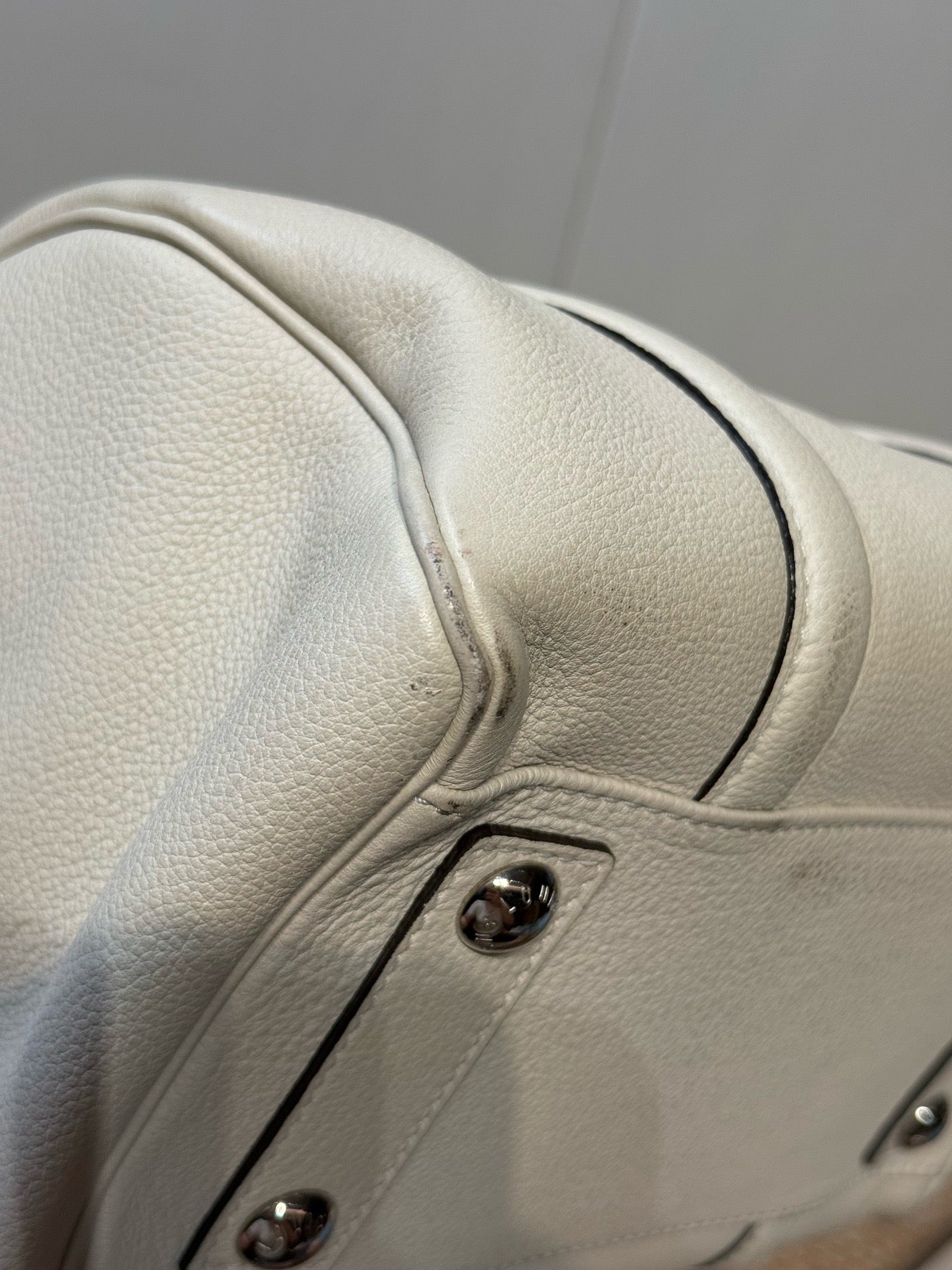 Louis Vuitton - Speedy 25 - Leather - White - (25)