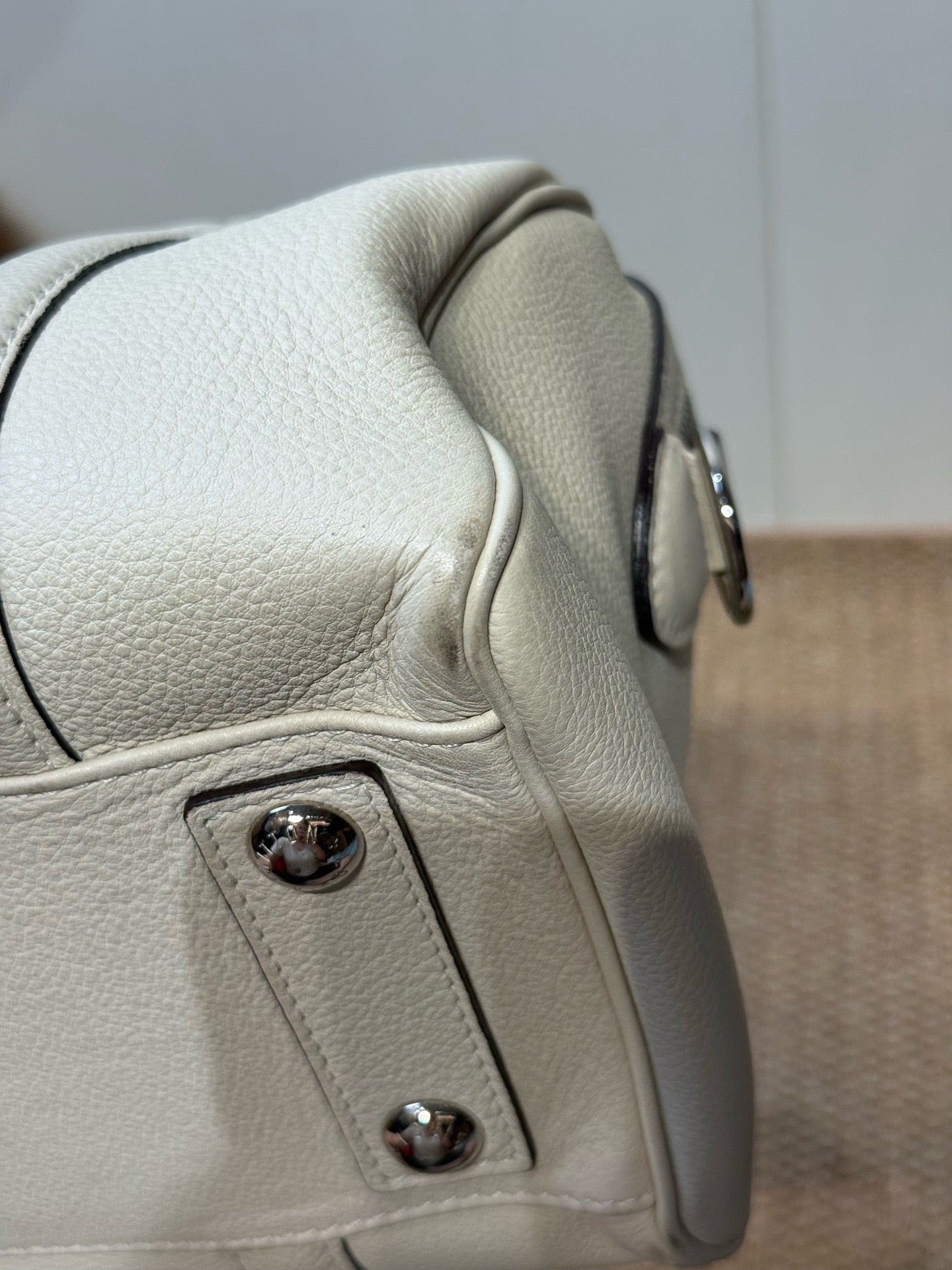 Louis Vuitton - Speedy 25 - Leather - White - (25)