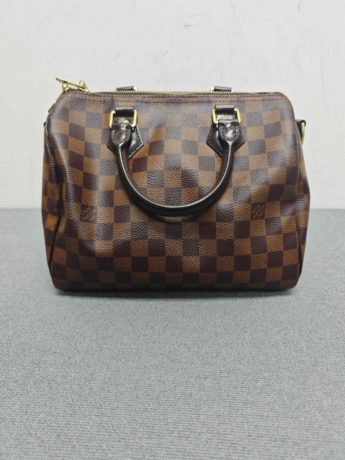 Louis Vuitton - Speedy 25 - Synthetic - Brown - (mini)
